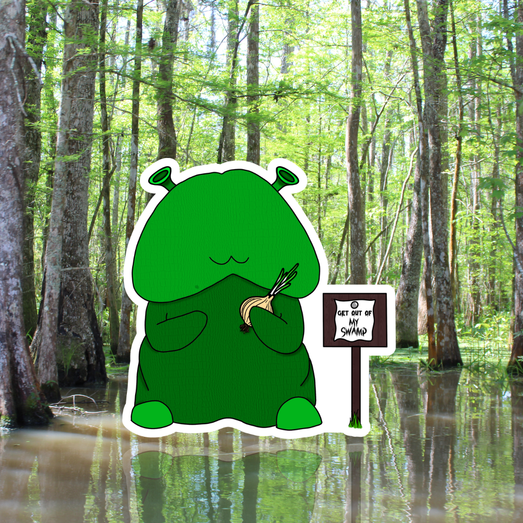 Mr. Swamp • Ogre Peen Sticker