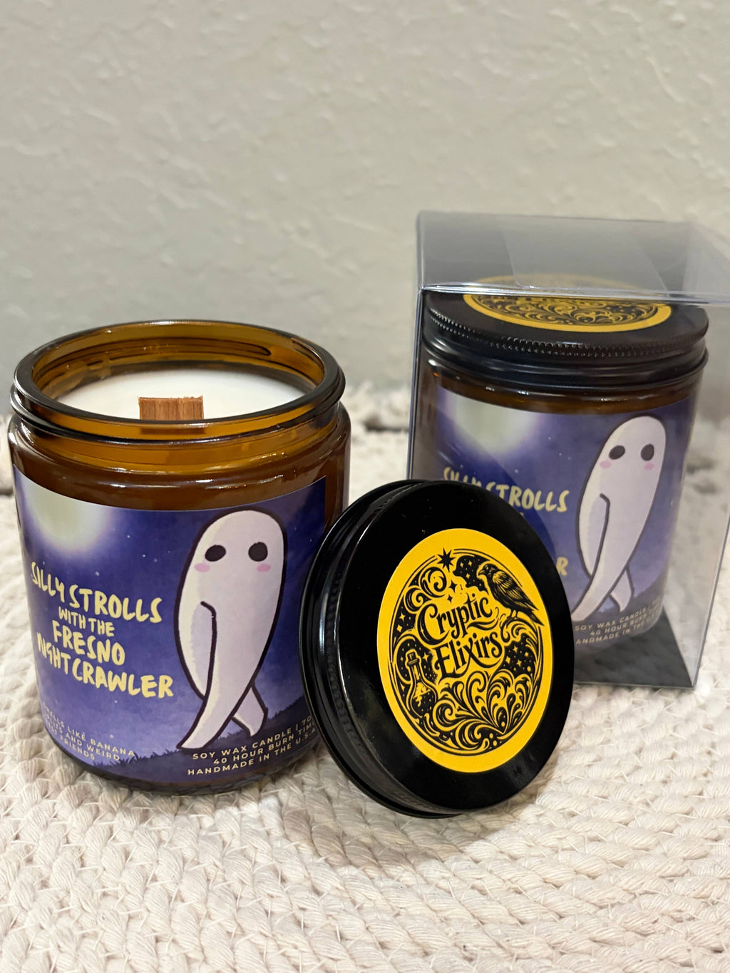 PREORDER • Fresno Nightcrawler • Banana Split Scented Candle