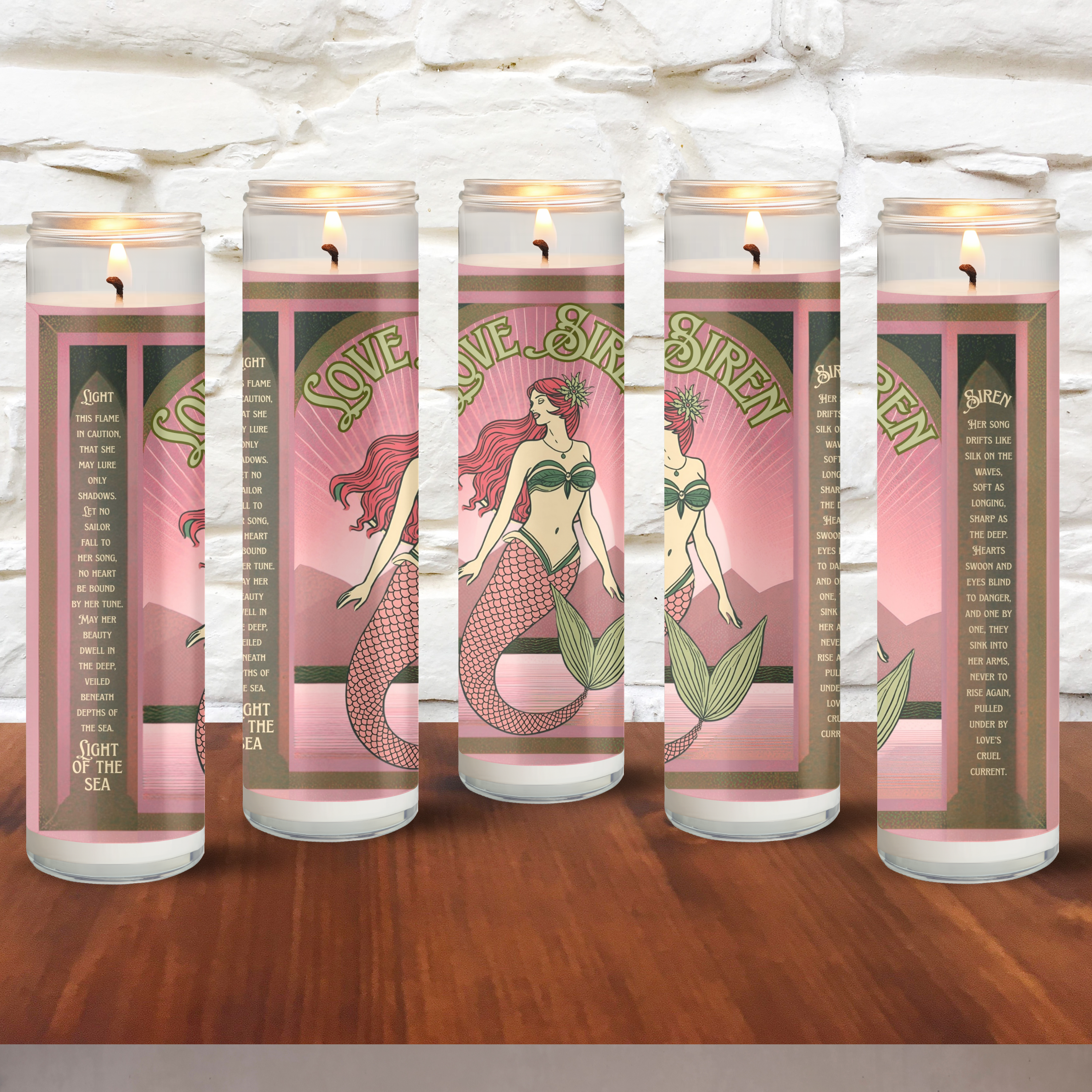 Monster Devotional Candle