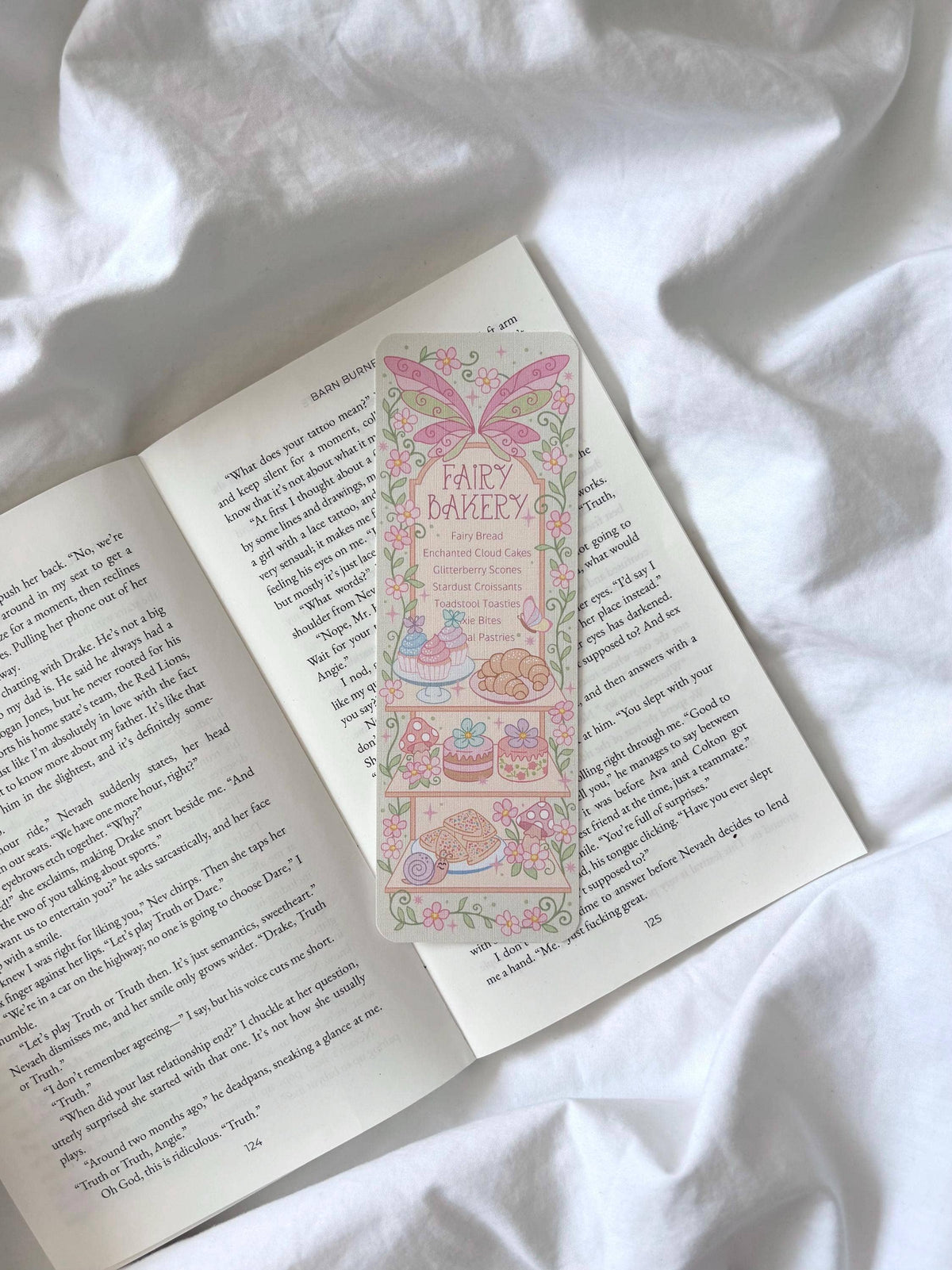PREORDER • Fairy Bakery Menu Bookmark • October ETA