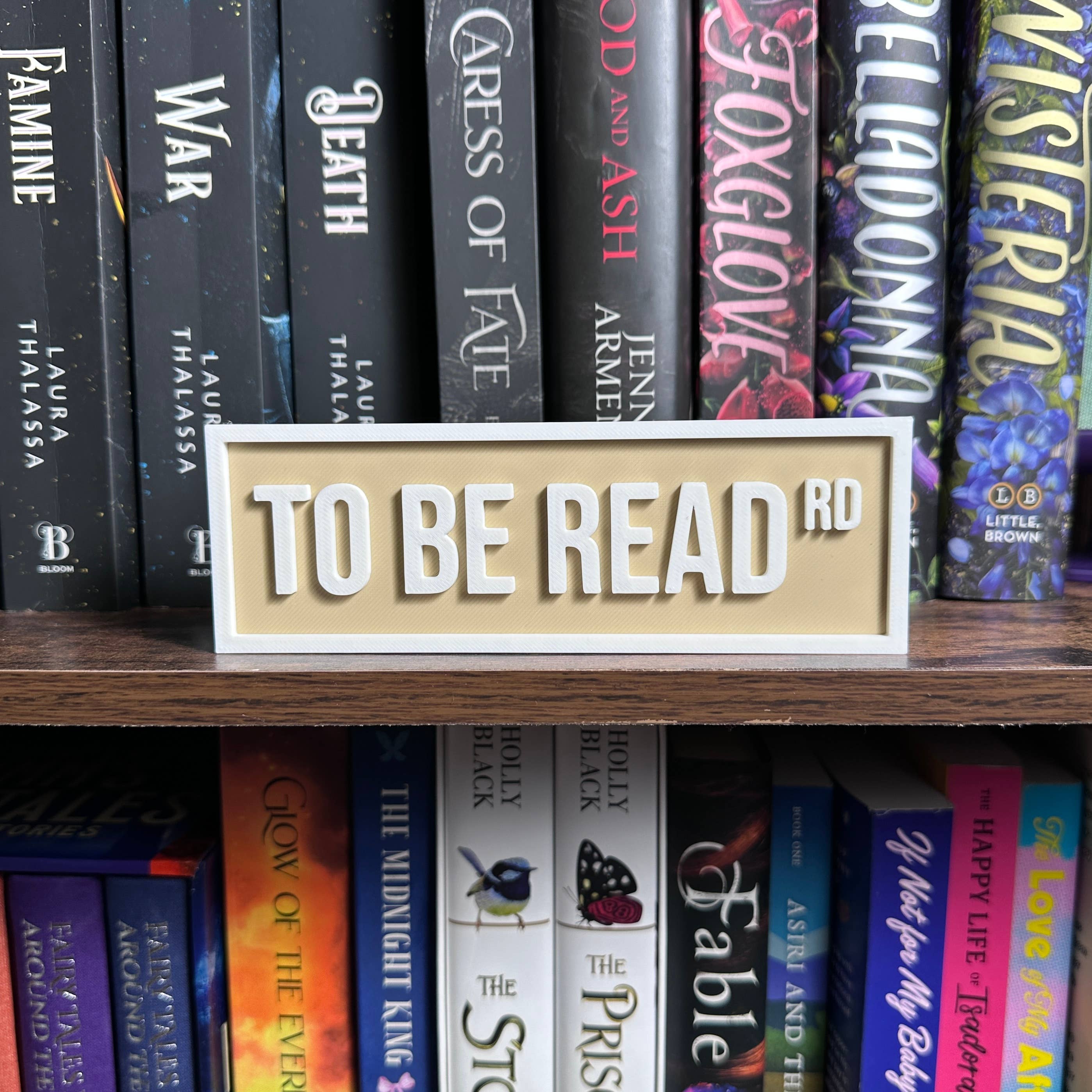 PREORDER To Be Read Street Sign • Bookshelf Sign