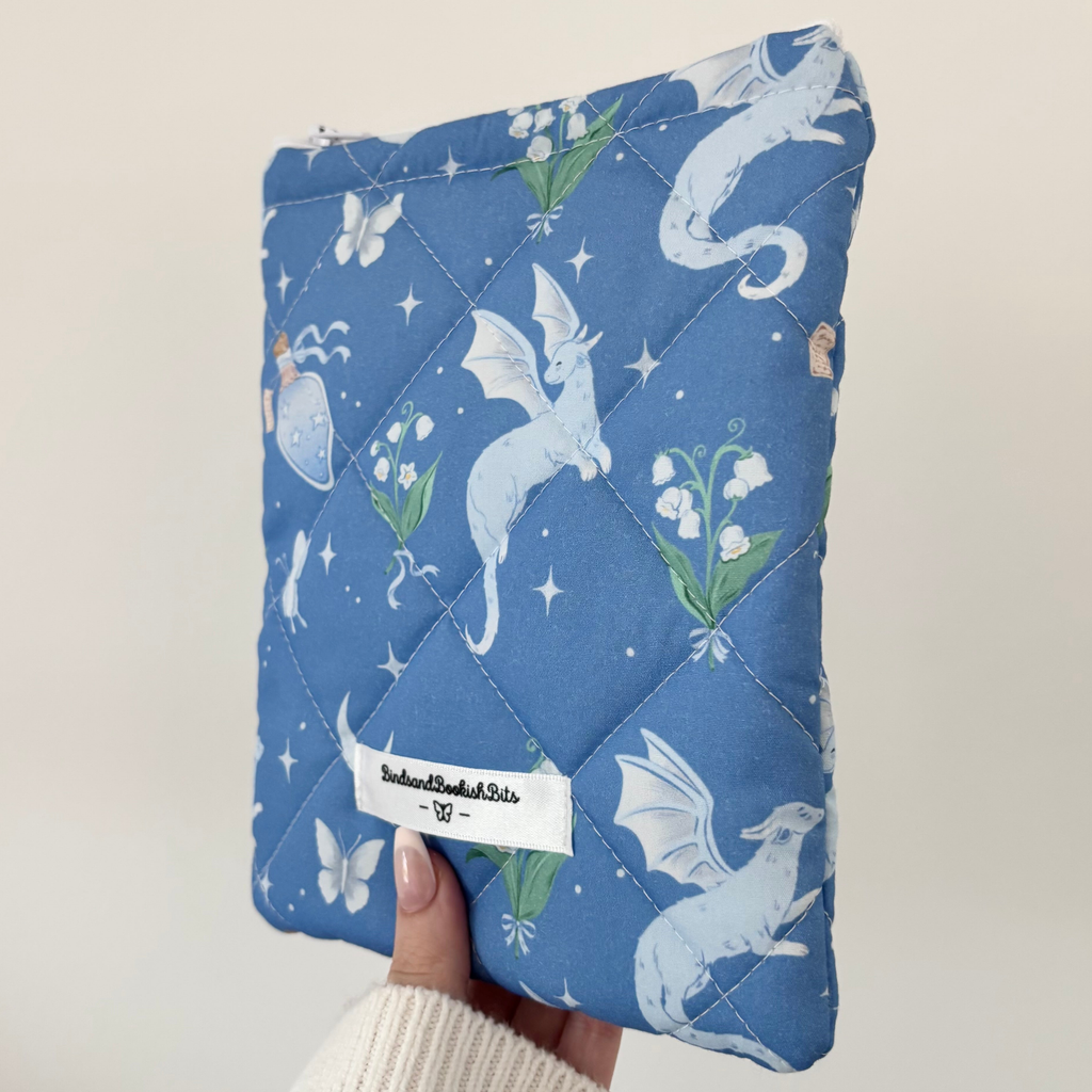 PREORDER • Moon Flower Dragons E-Reader Sleeve • October ETA