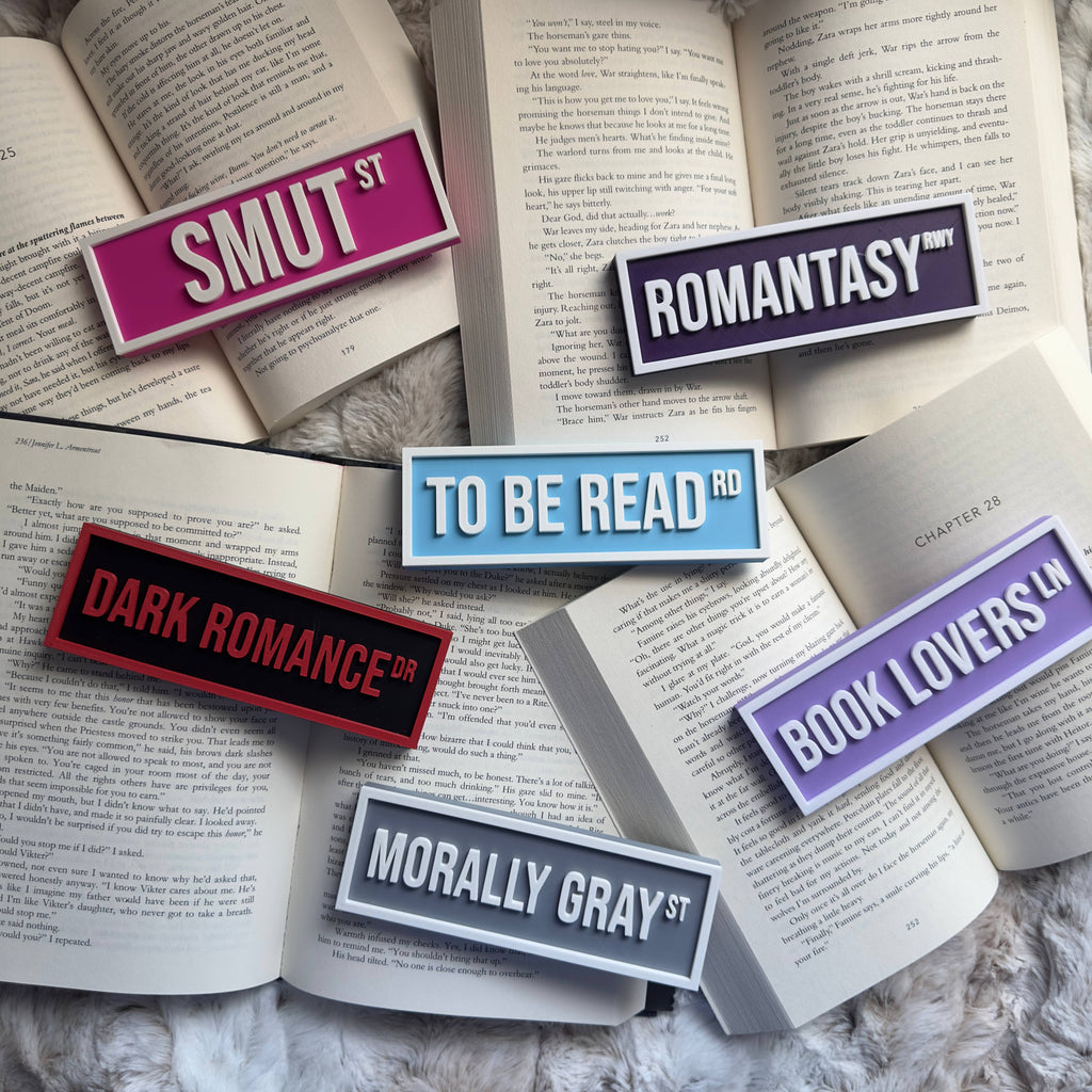 PREORDER To Be Read Street Sign • Bookshelf Sign