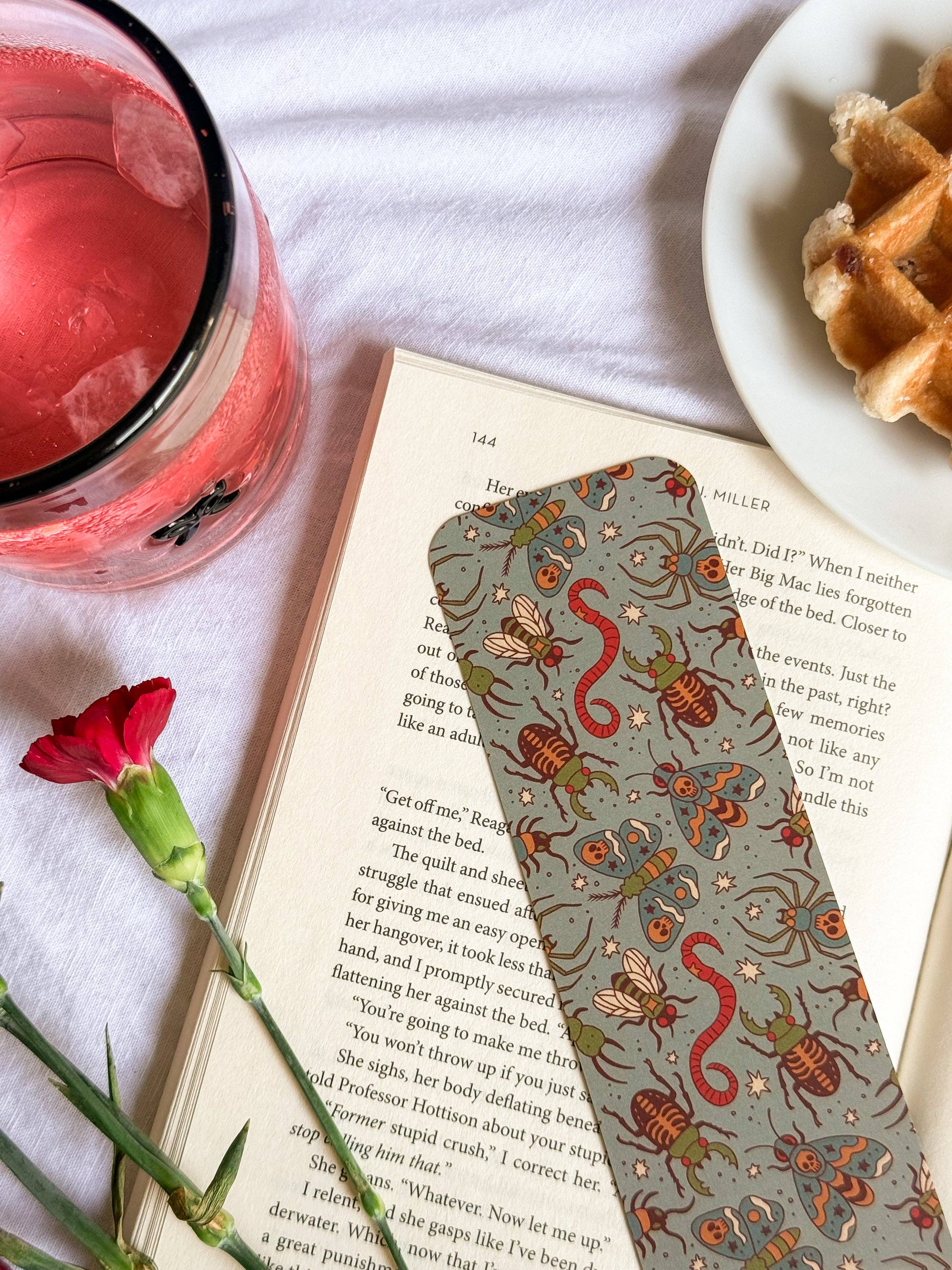 Creepy Crawlies Bookmark w/ Tassel