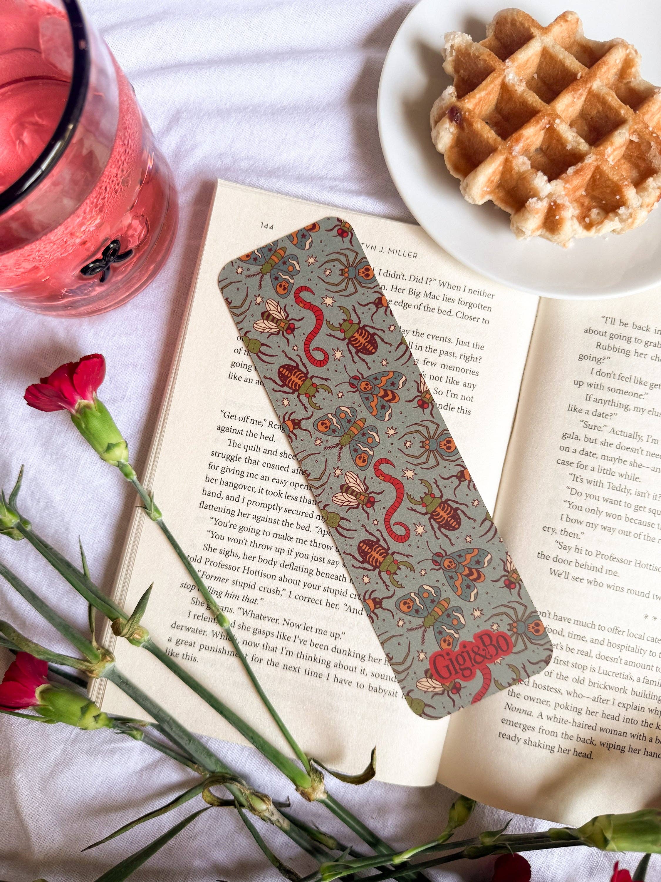 Creepy Crawlies Bookmark w/ Tassel