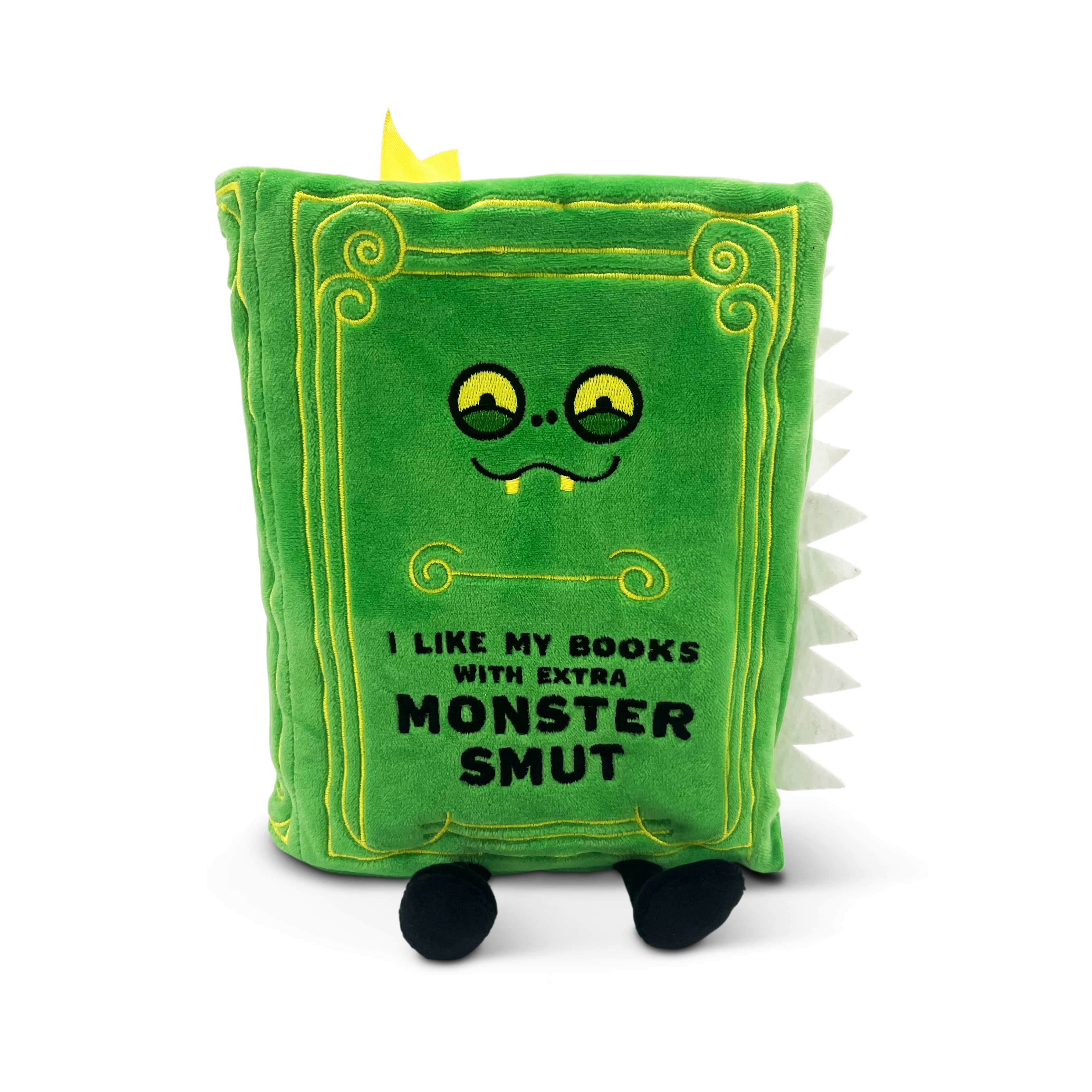 Plush "I Like My Books With Extra Monster Smut" Book