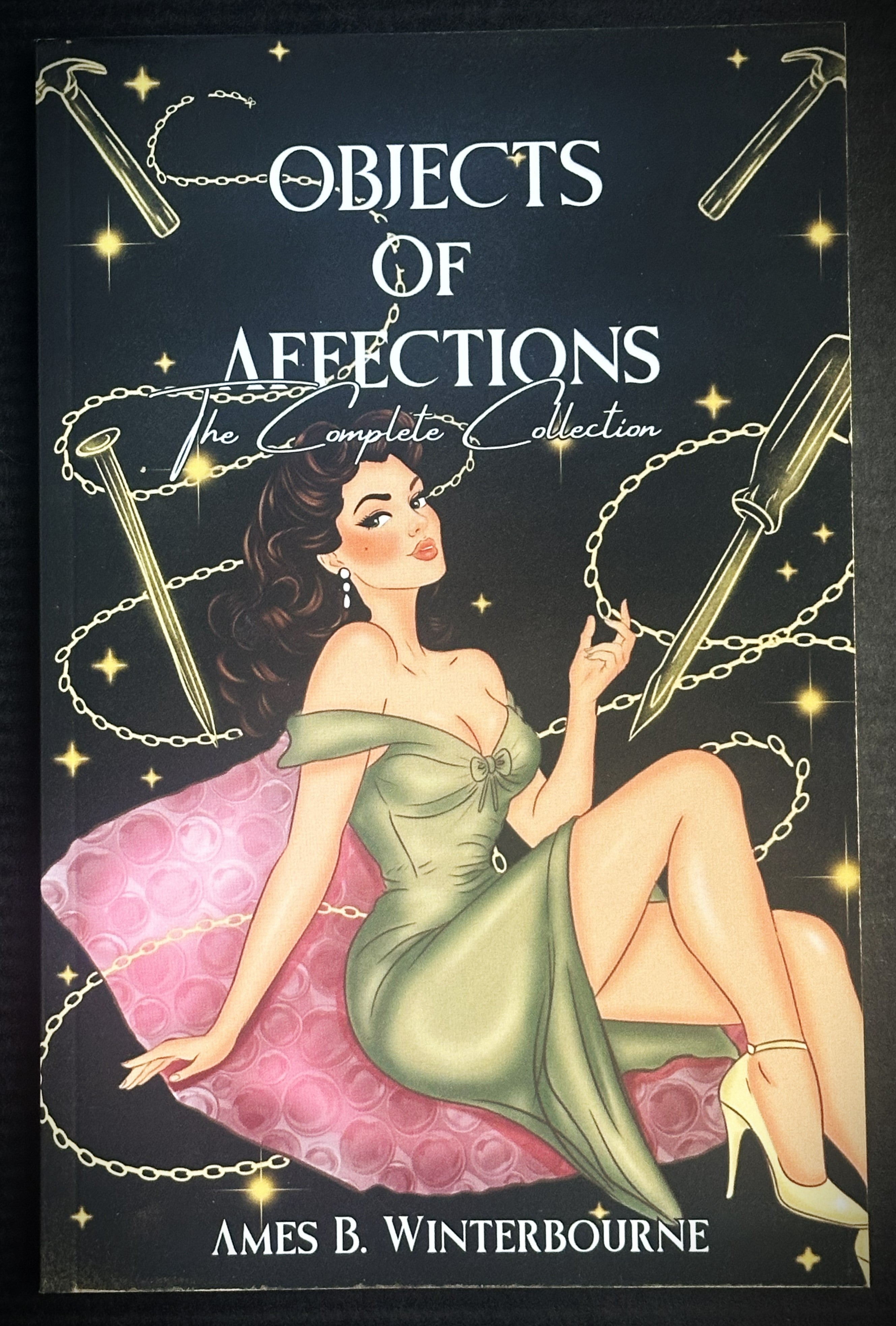 READY TO SHIP • Objects of Affection Omnibus • by Ames B. Winterbourne • SIGNED Paperback w/ SWAG