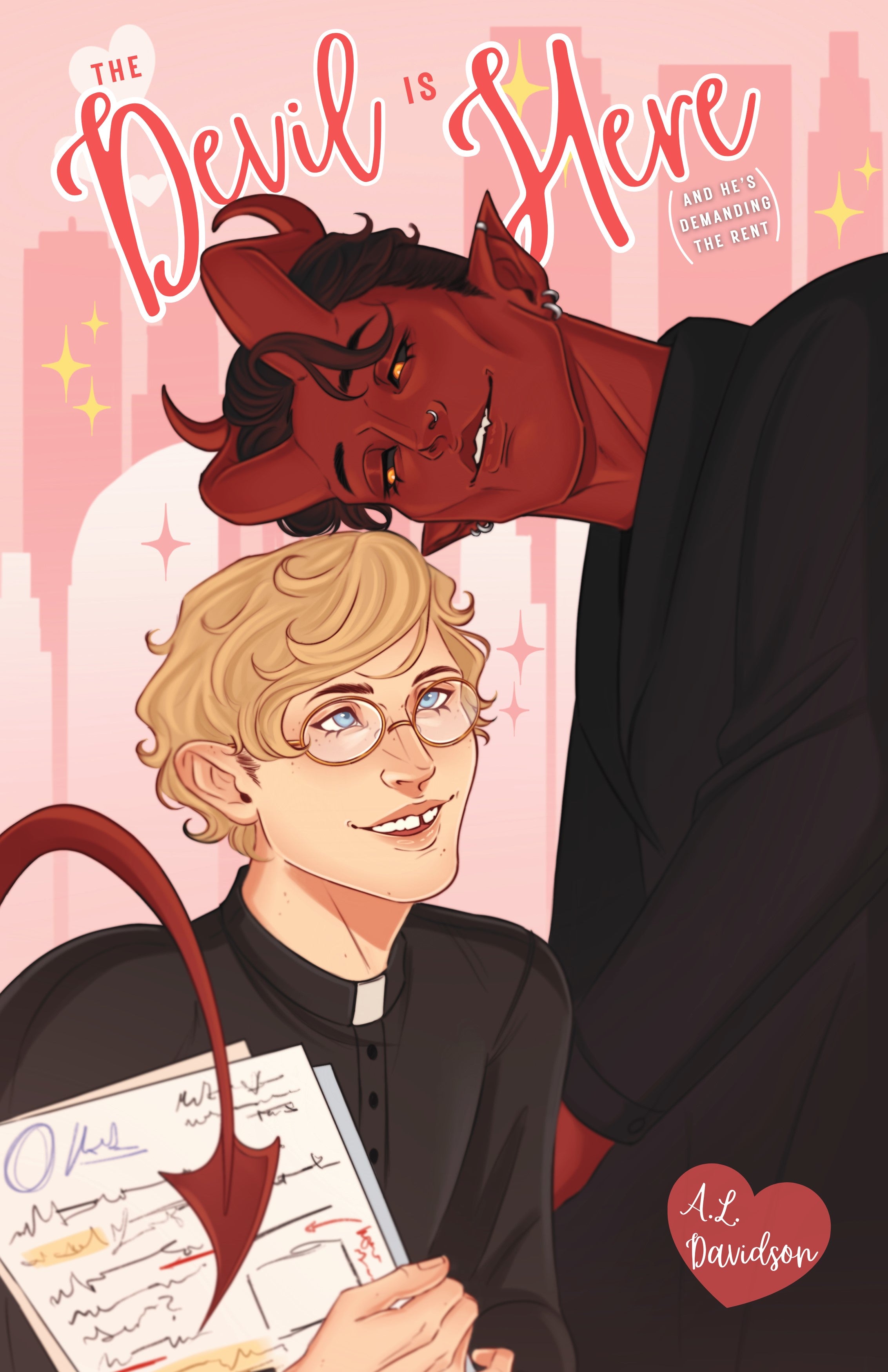 The Devil is Here (and He's Demanding The Rent) • by A.L. Davidson • eBook