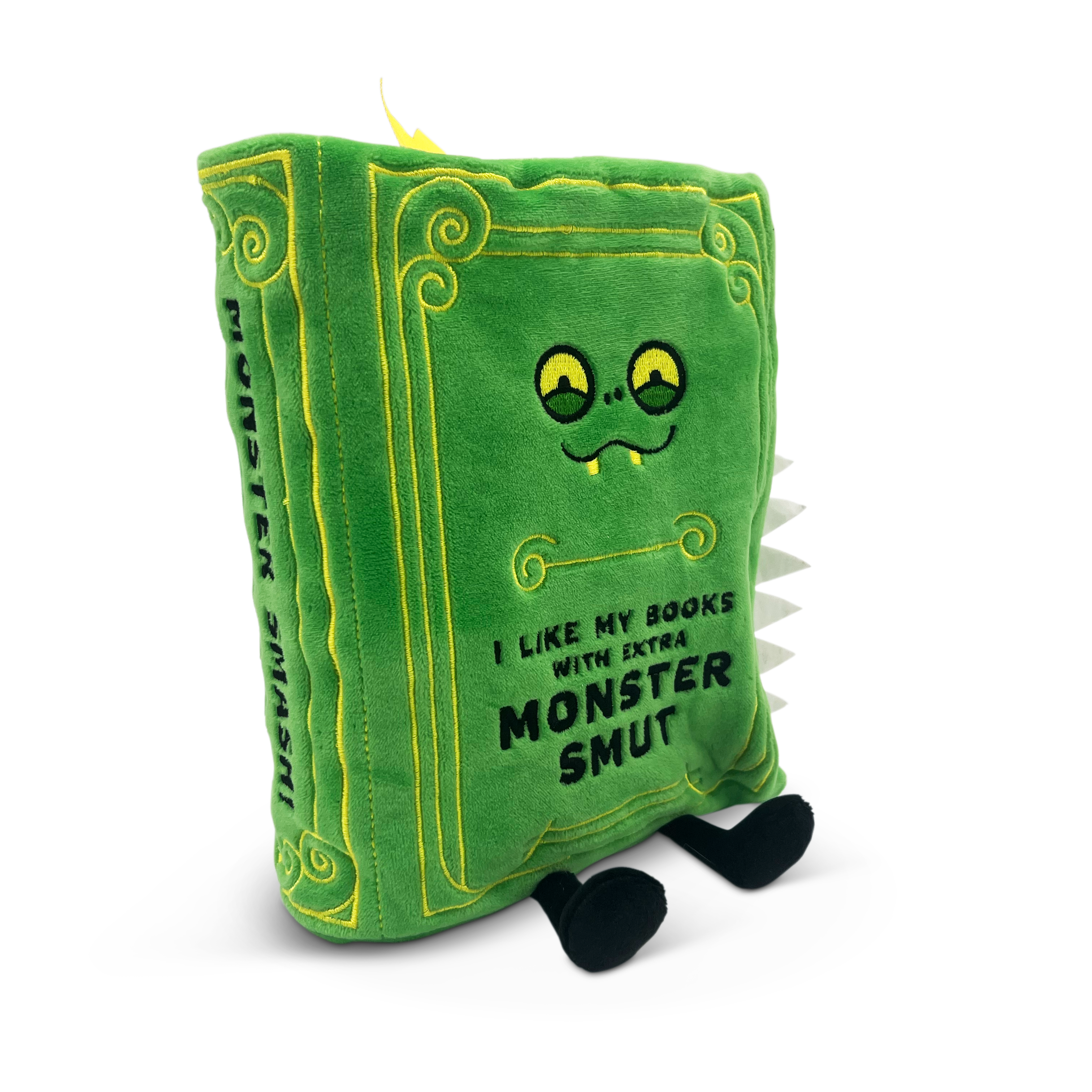 Plush "I Like My Books With Extra Monster Smut" Book
