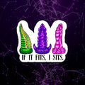 Monster Romance Reader Sticker