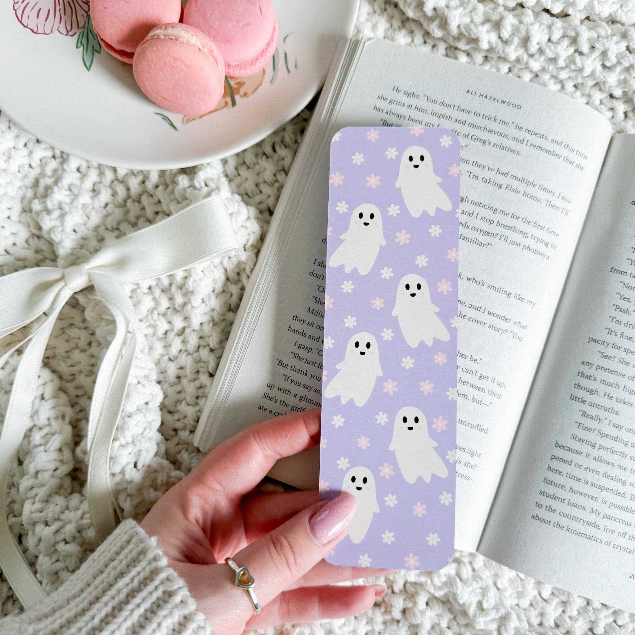 Boo-tiful Blossoms Bookmark - Monster Stuff Store