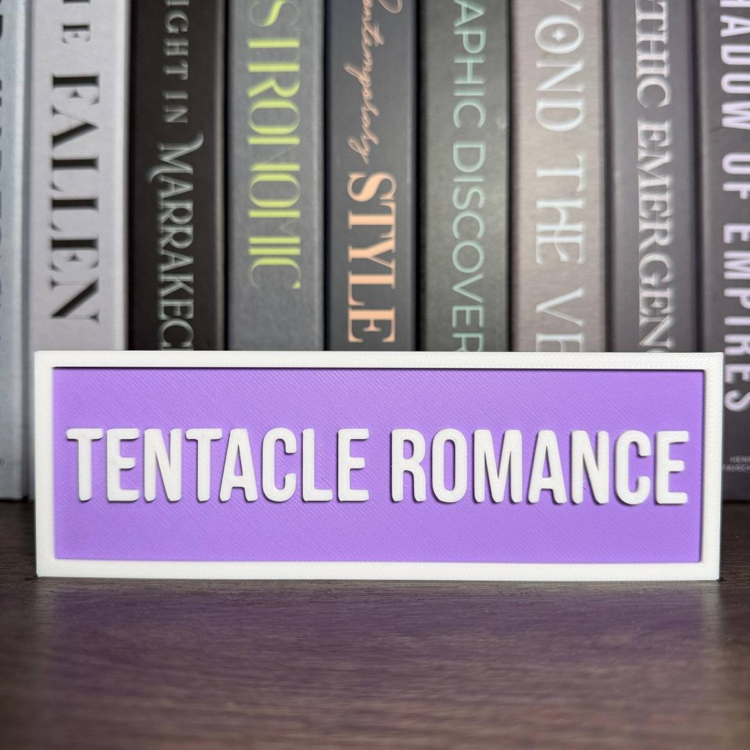 Bookshelf Signs • Monster Smut • To Be Read • Multiple Phrases and Colors - Monster Stuff Store