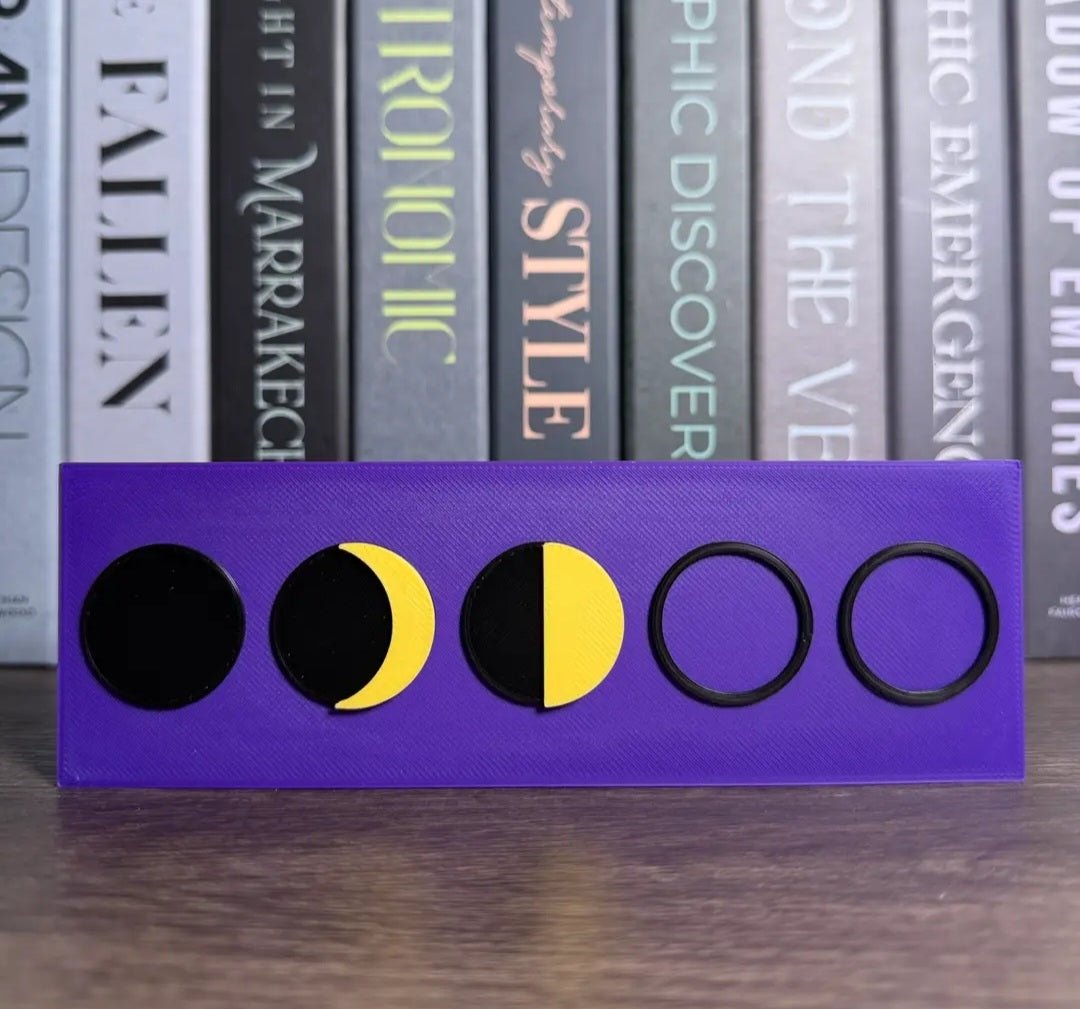 Bookshelf Signs • Monster Smut • To Be Read • Multiple Phrases and Colors - Monster Stuff Store