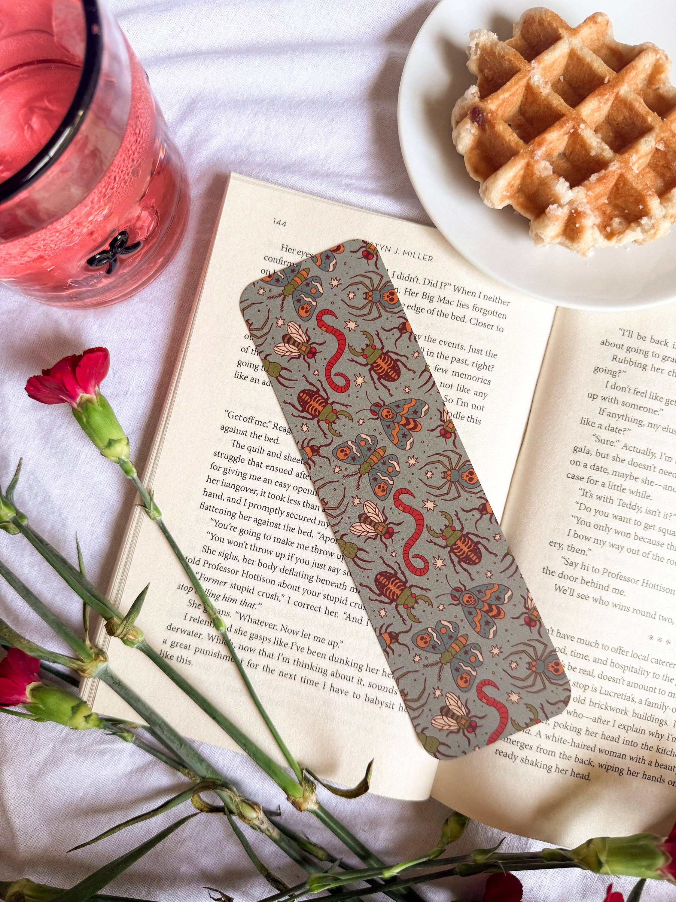 Creepy Crawlies Bookmark w/ Tassel