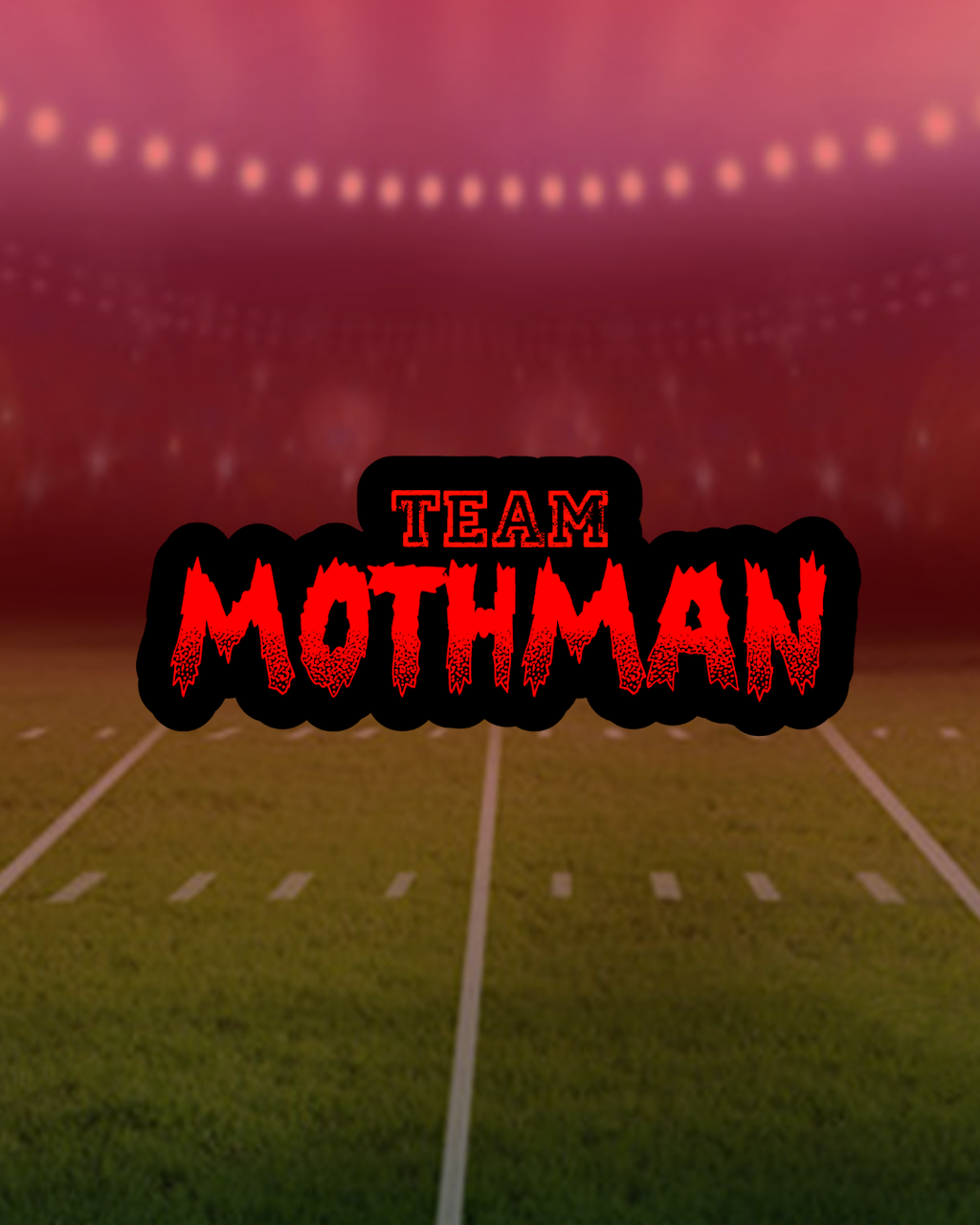 Team Mothman Sticker