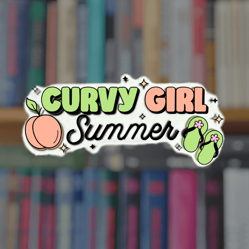 Curvy Girl Summer Vinyl Sticker - Monster Stuff Store