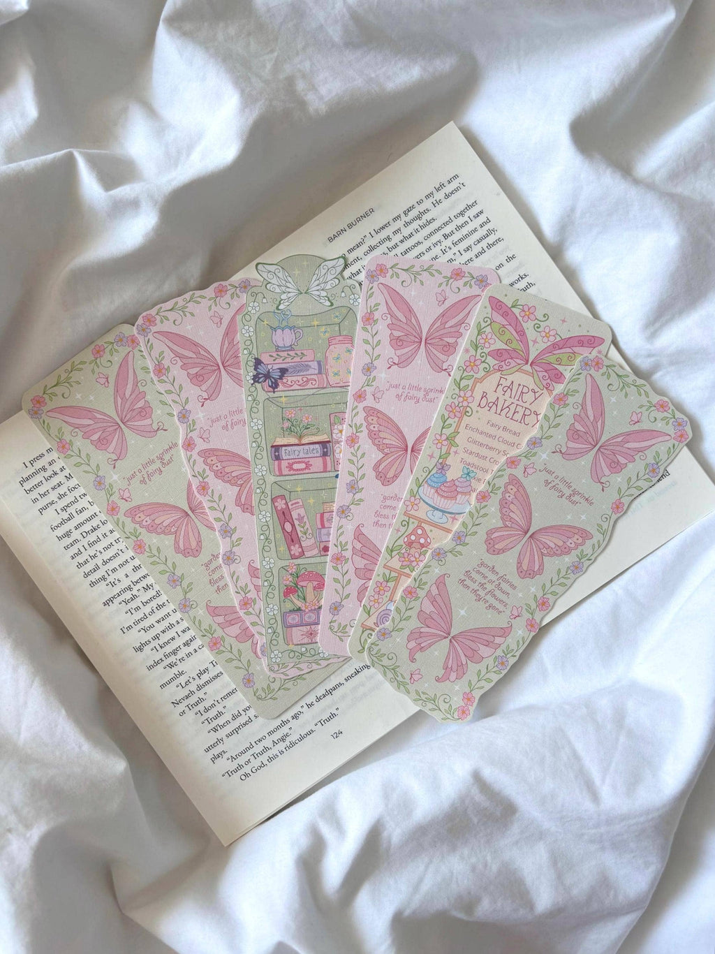 PREORDER • Fairy Bakery Menu Bookmark • October ETA