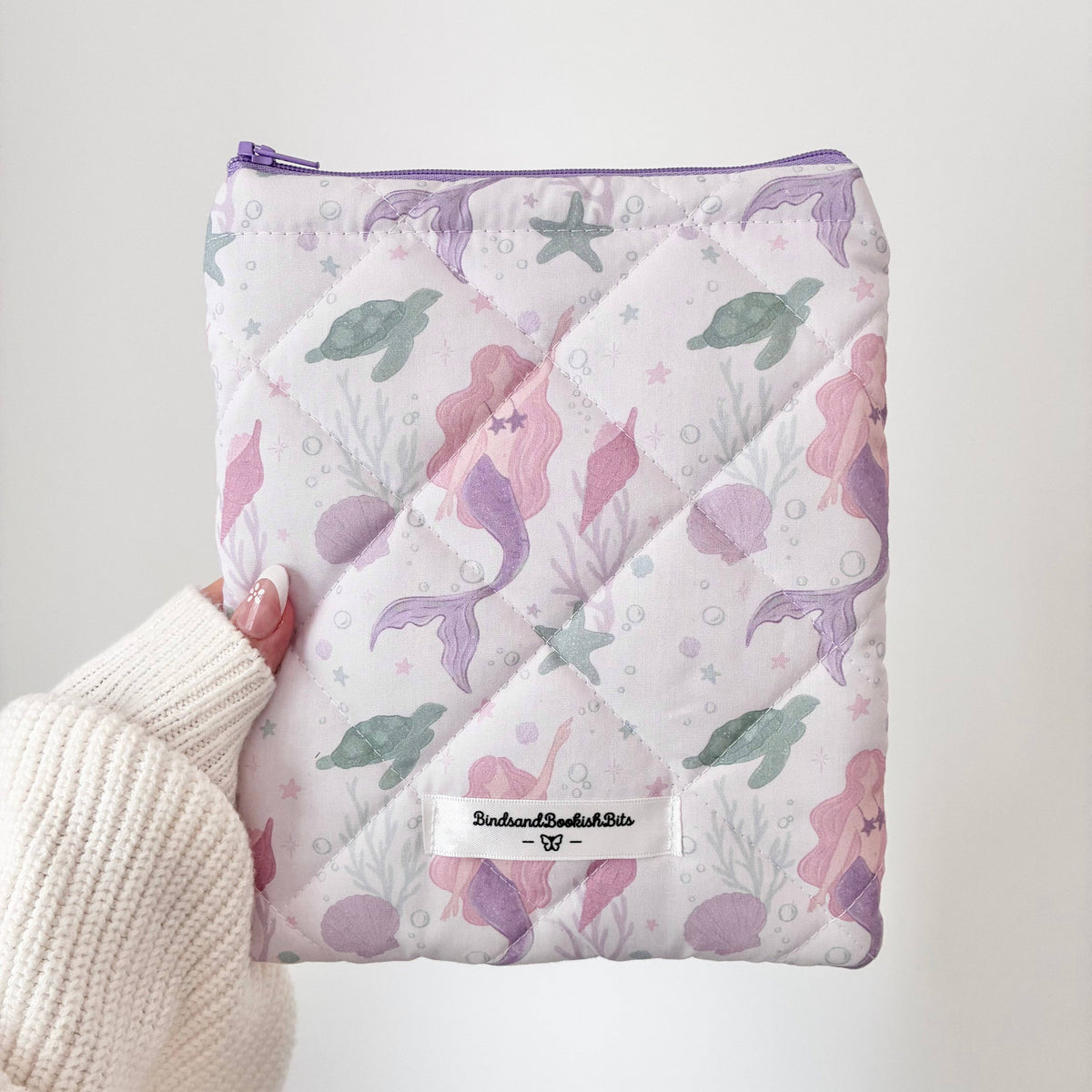 PREORDER • Pastel Pink Mermaids E-Reader Sleeve • October ETA
