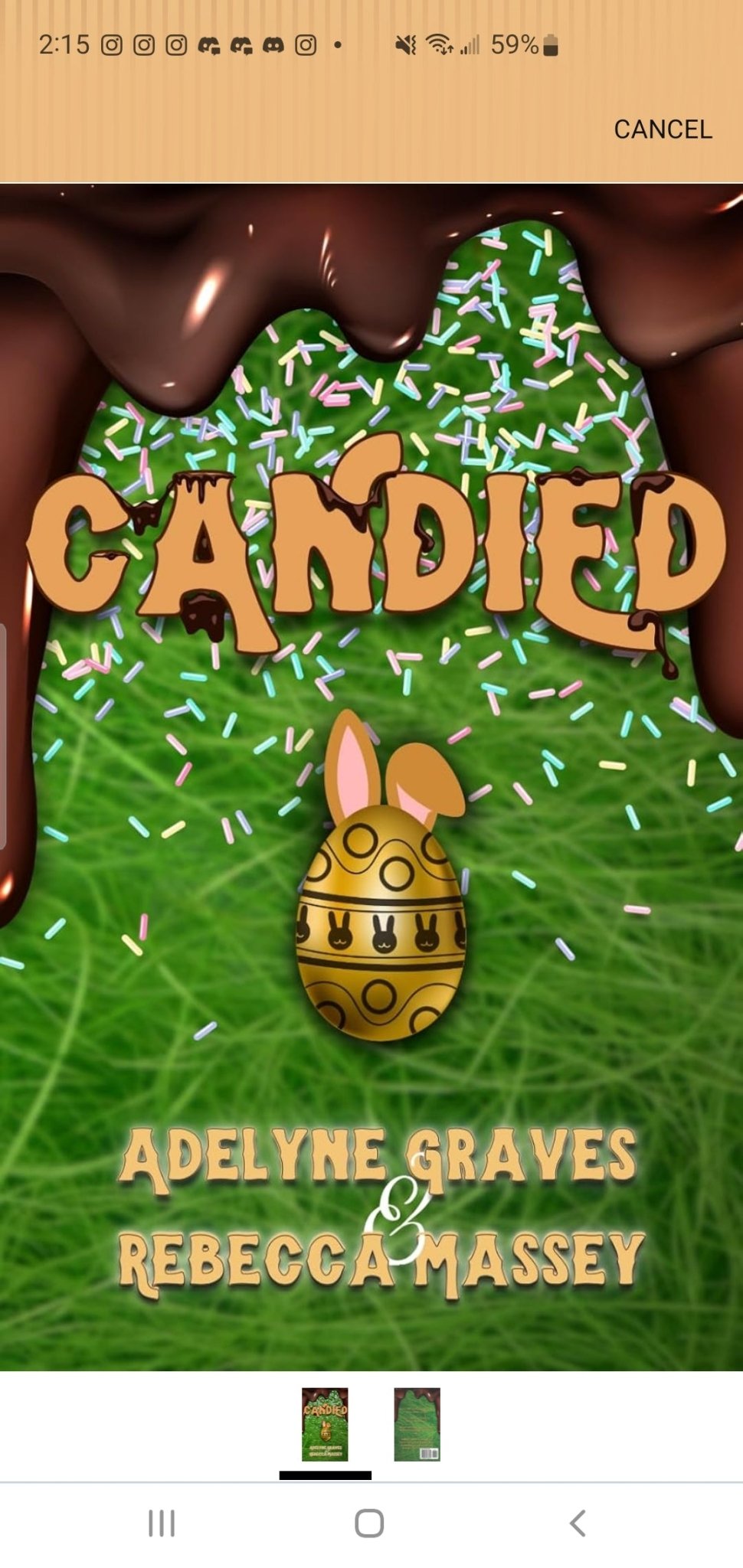 Demon Cream Chronicles • by Adelyne Graves and Rebecca Massey • Frosted, Ducked, and Candied • Signed by Adelyne Graves - Monster Stuff Store