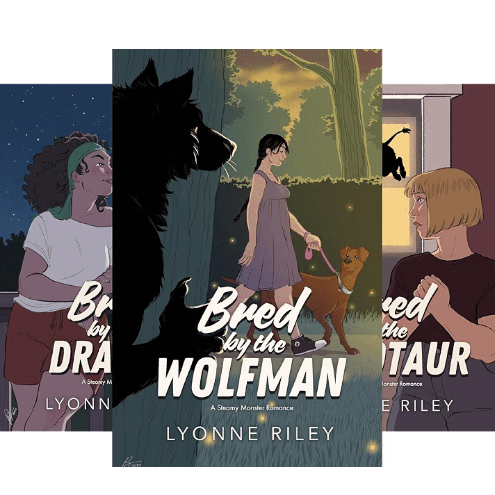 Dreamtogether Breeding Program Series • by Lyonne Riley • SIGNED Paperbacks - Monster Stuff Store