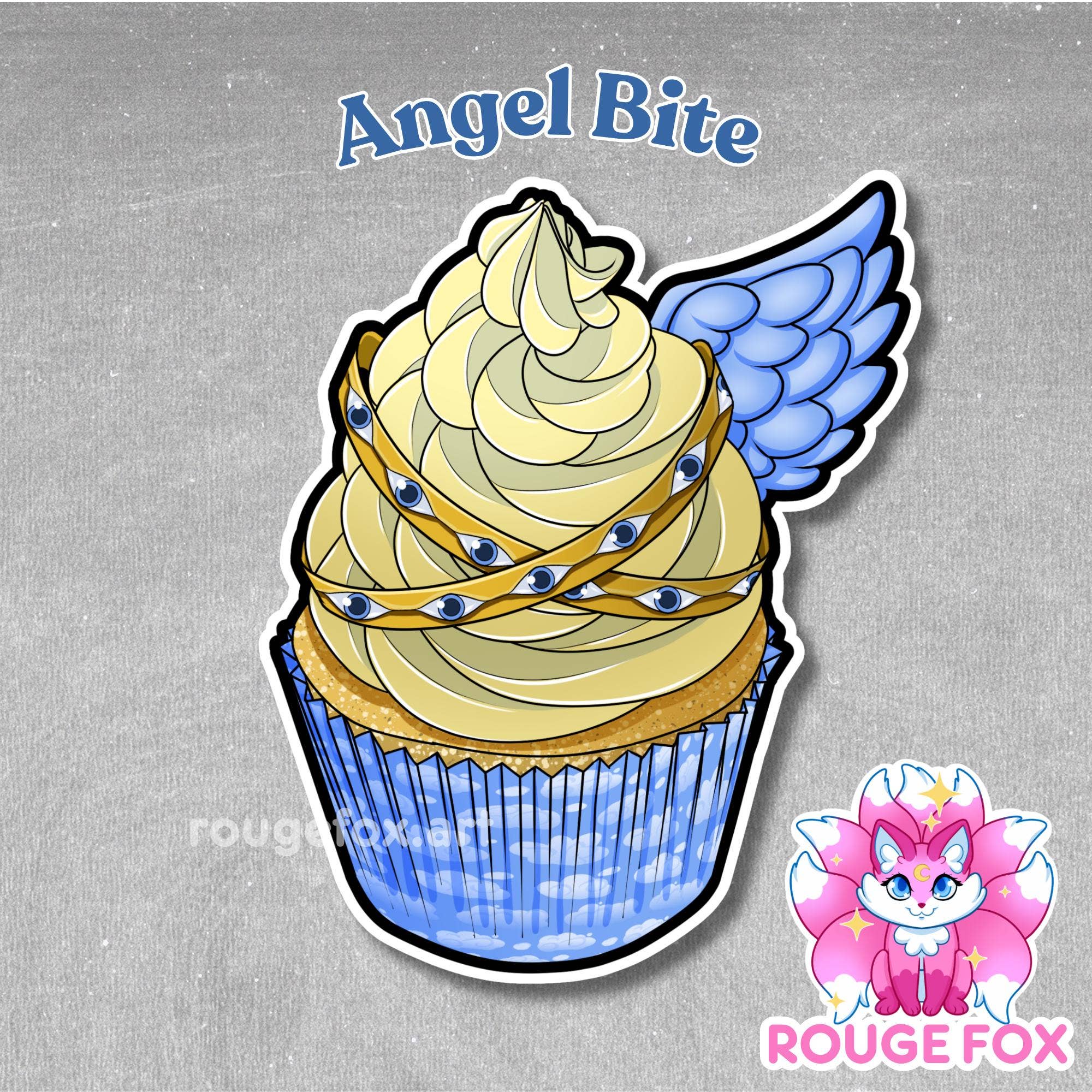 I Love Monsters Cupcake Sticker Vinyl Decals - Multiple Designs - 2.5" - Monster Stuff Store