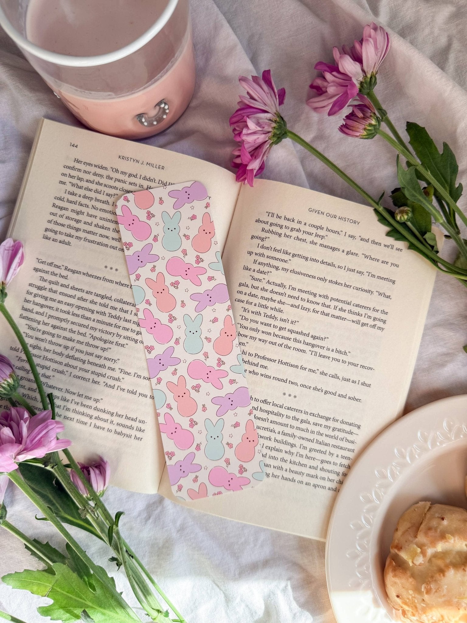 Marshmallow Bunnies Bookmark - Monster Stuff Store