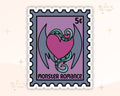 Monster Romance Stamp Sticker - Monster Stuff Store