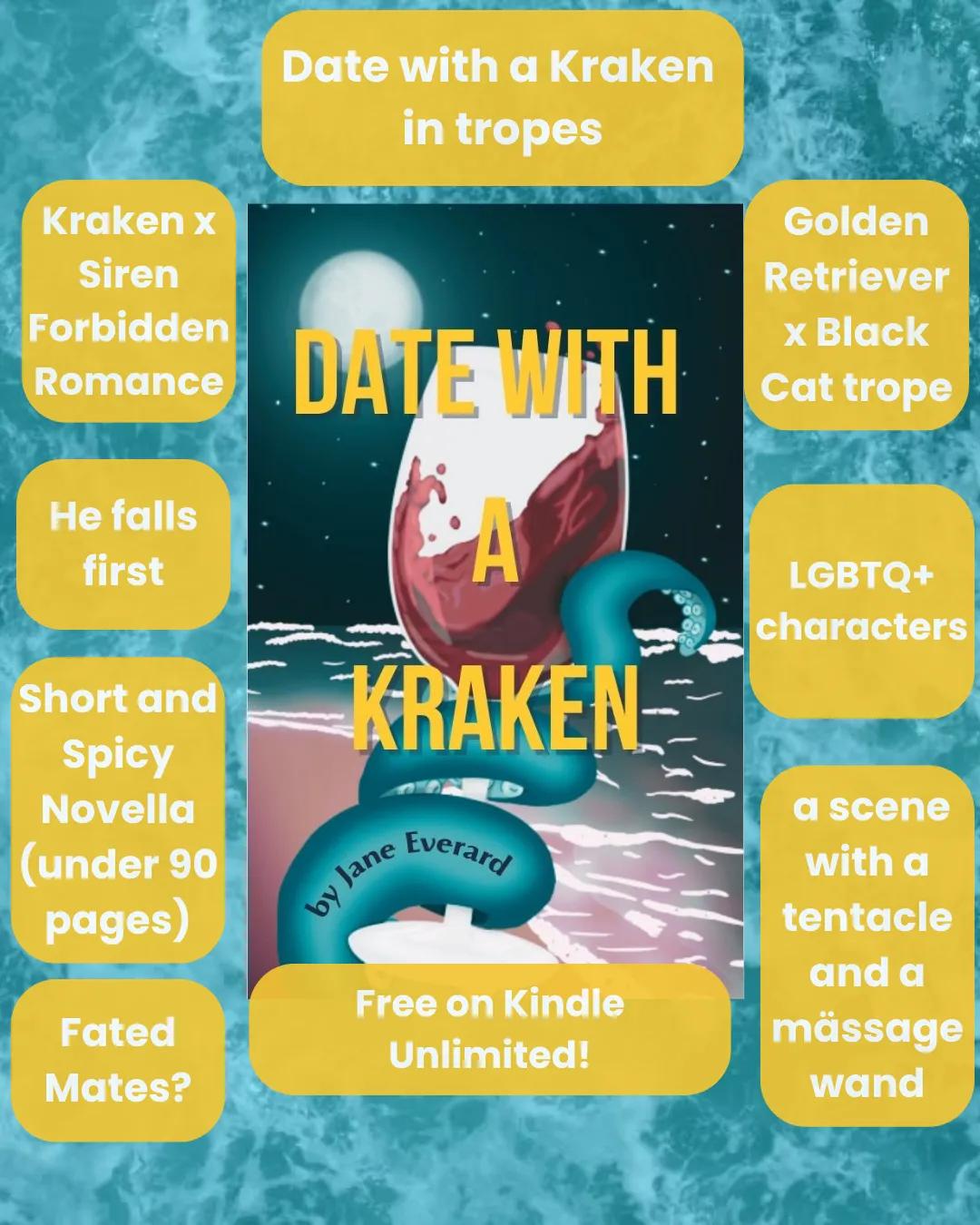 PREORDER Beach Read Bundle • TentaCool Collection • Washed Up With a Kraken Paperback • Date With a Kraken Signed Paperback • Tentacle Beach Towel •Tentacle Drink Cooler - Monster Stuff Store