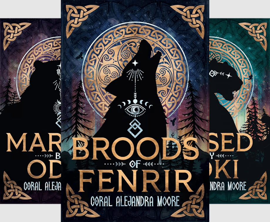 PREORDER • Broods of Fenrir Series • Coral Alejandra Moore • Paperback - Monster Stuff Store