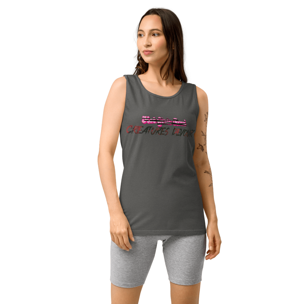 PREORDER • Creatures Devour > Hot Girls Read • Tank or T-Shirt • S-3X - Monster Stuff Store