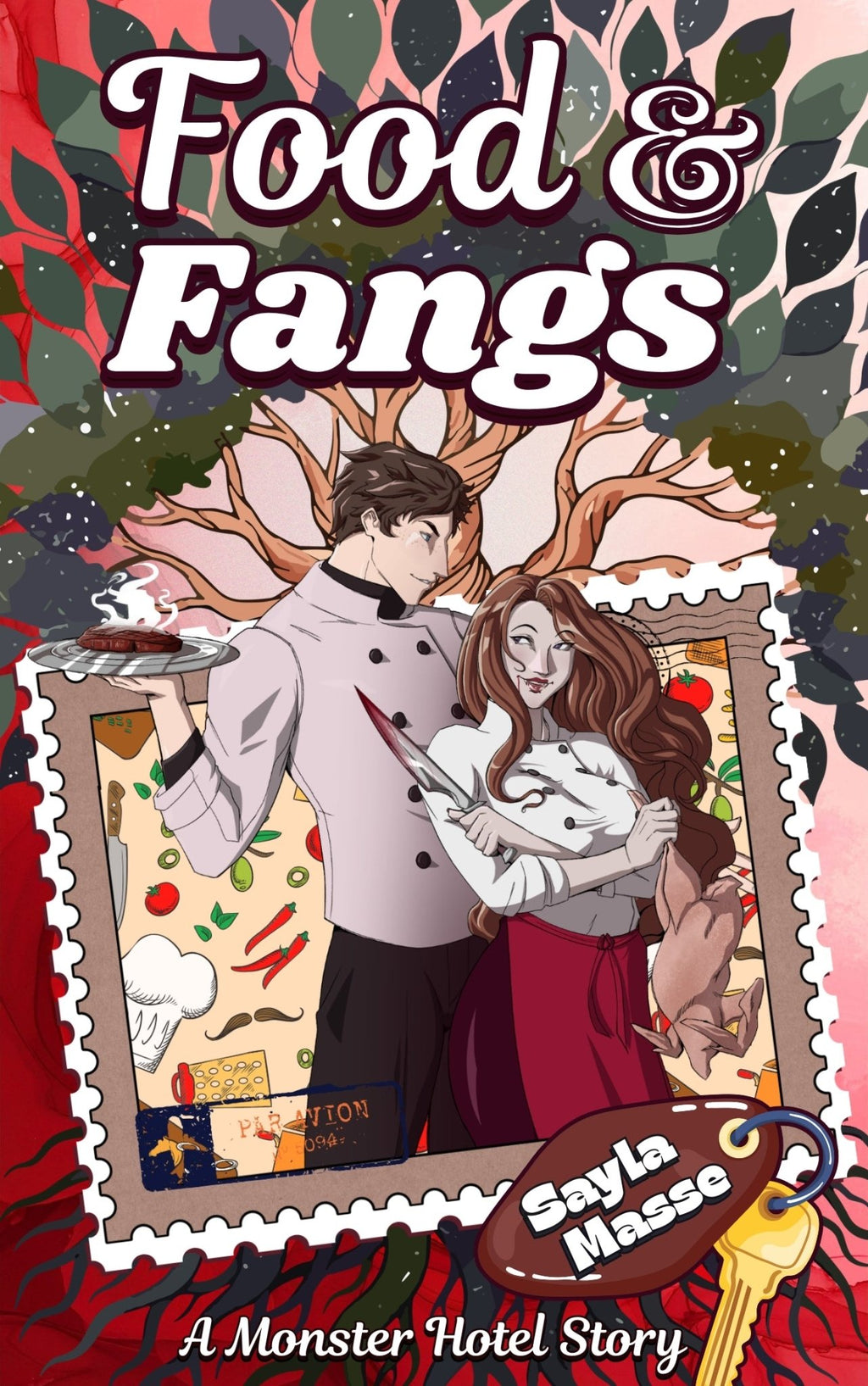 PREORDER • Food and Fangs: A Monster Hotel Story • Sayla Masse • Ebook - Monster Stuff Store