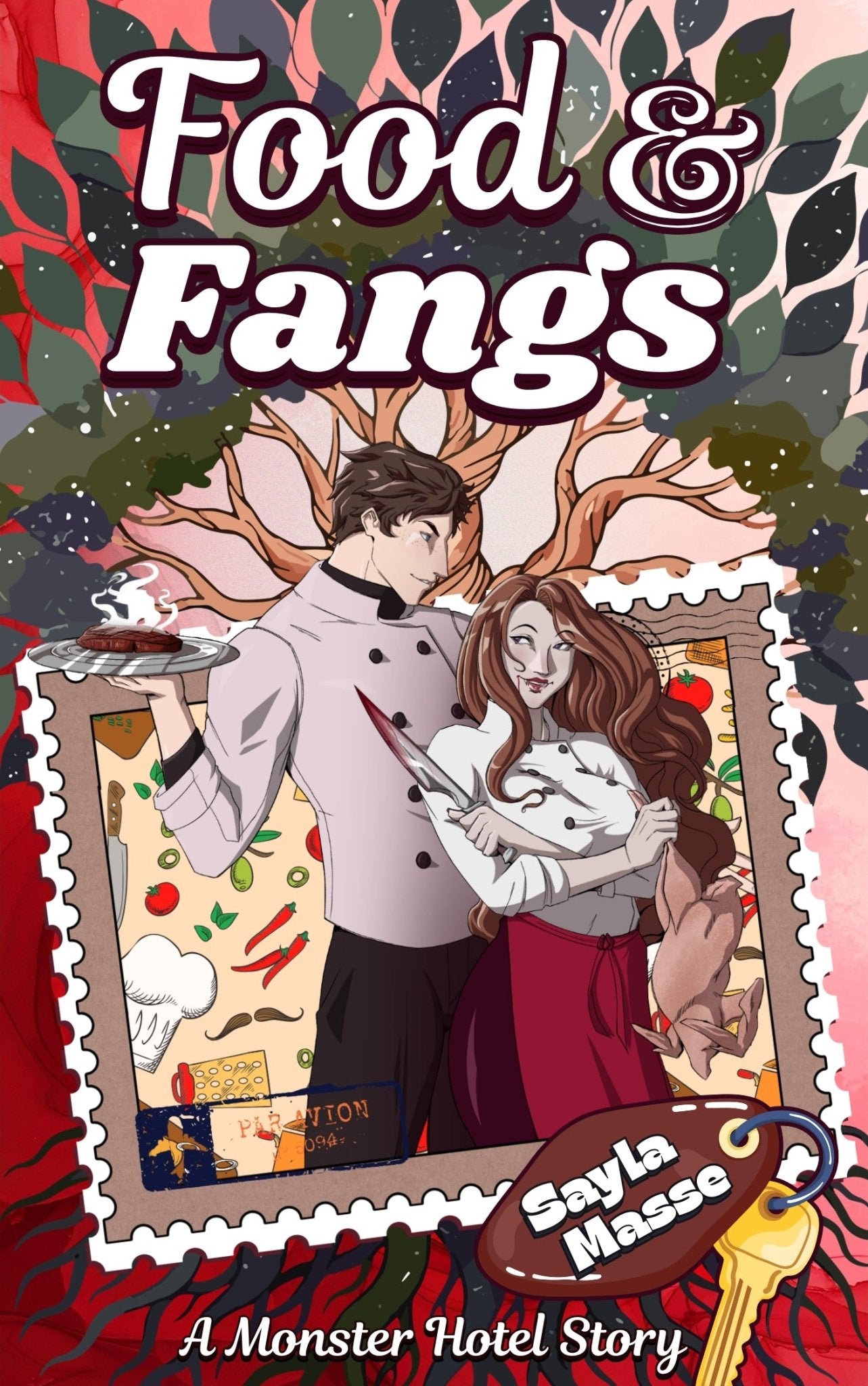 PREORDER • Food and Fangs: A Monster Hotel Story • Sayla Masse • Ebook - Monster Stuff Store