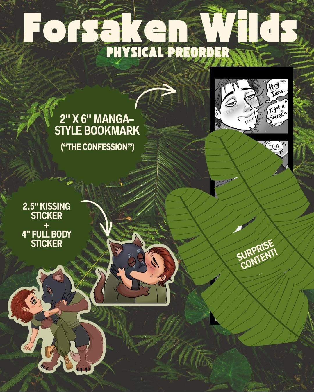 PREORDER • Forsaken Wilds • by Nathalia Rui • Pocket Paperback, Signed + Swag - Monster Stuff Store