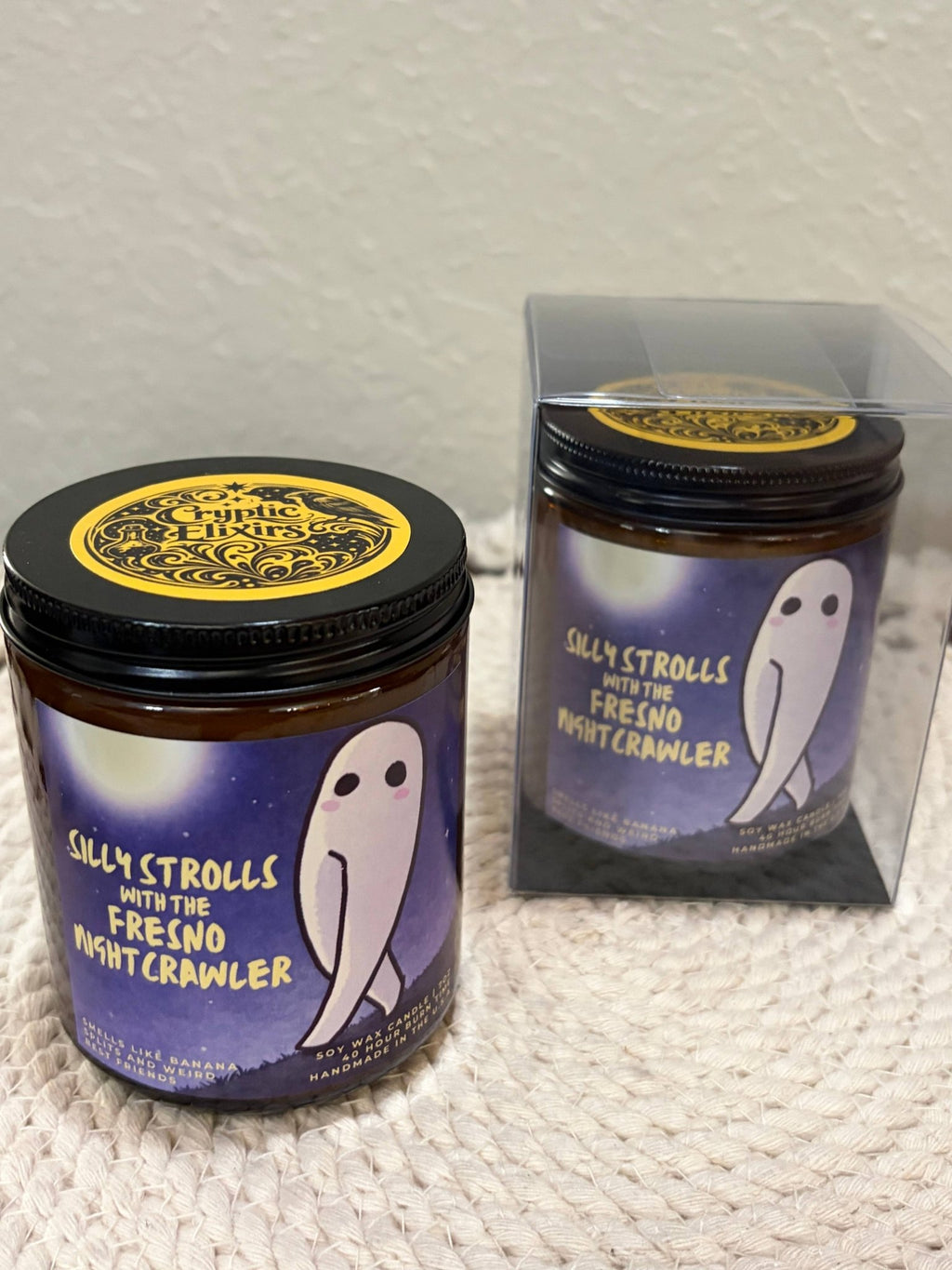 PREORDER • Fresno Nightcrawler • Banana Split Scented Candle - Monster Stuff Store