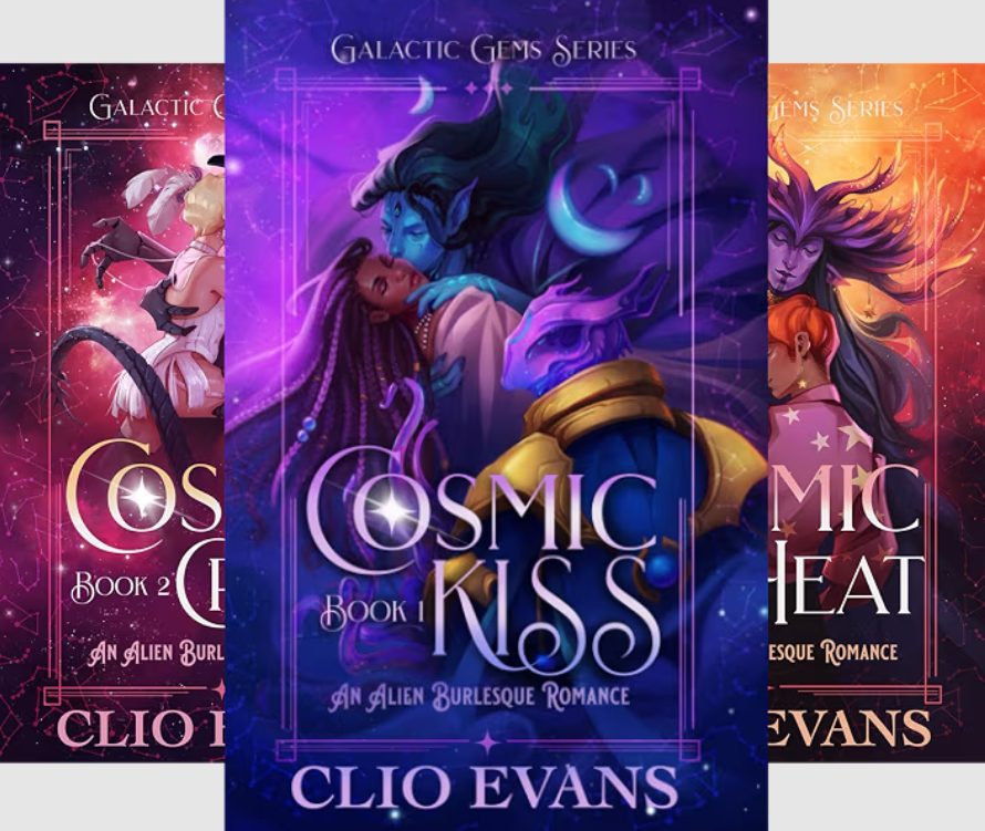 PREORDER • Galactic Gems Series • Clio Evans • Paperback - Monster Stuff Store