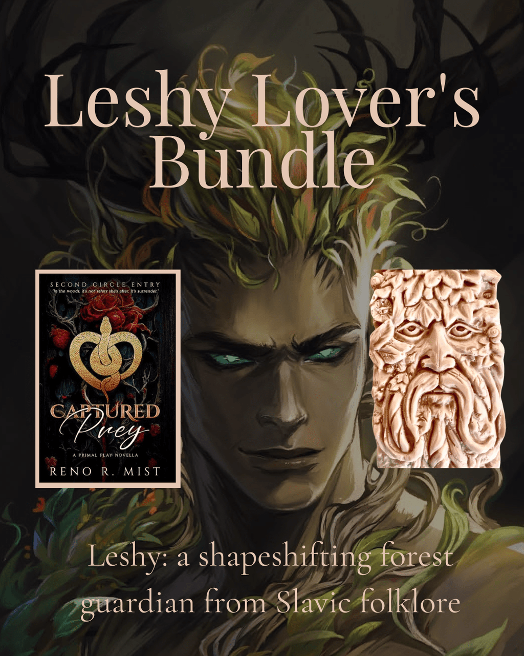 PREORDER Leshy Lover's Bundle, Signed Paperback and Soap Bar - Monster Stuff Store