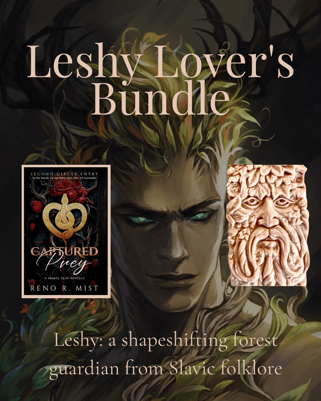PREORDER Leshy Lover's Bundle, Signed Paperback and Soap Bar - Monster Stuff Store