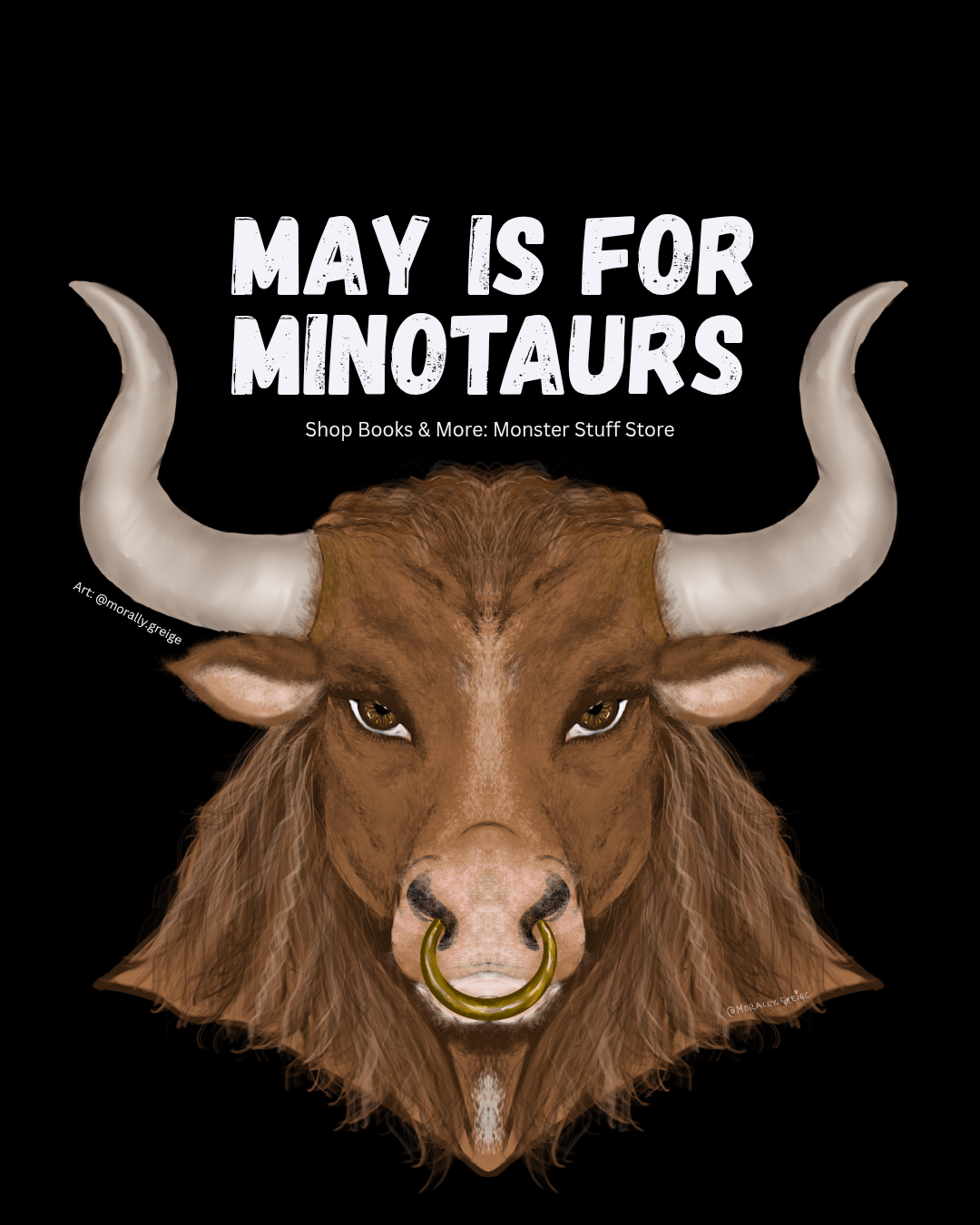 PREORDER • Minotaur Lover Unisex T-Shirts • Three Design Options • MAYNOTAUR Collection - Monster Stuff Store