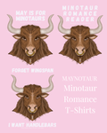 PREORDER • Minotaur Lover Unisex T-Shirts • Three Design Options • MAYNOTAUR Collection - Monster Stuff Store