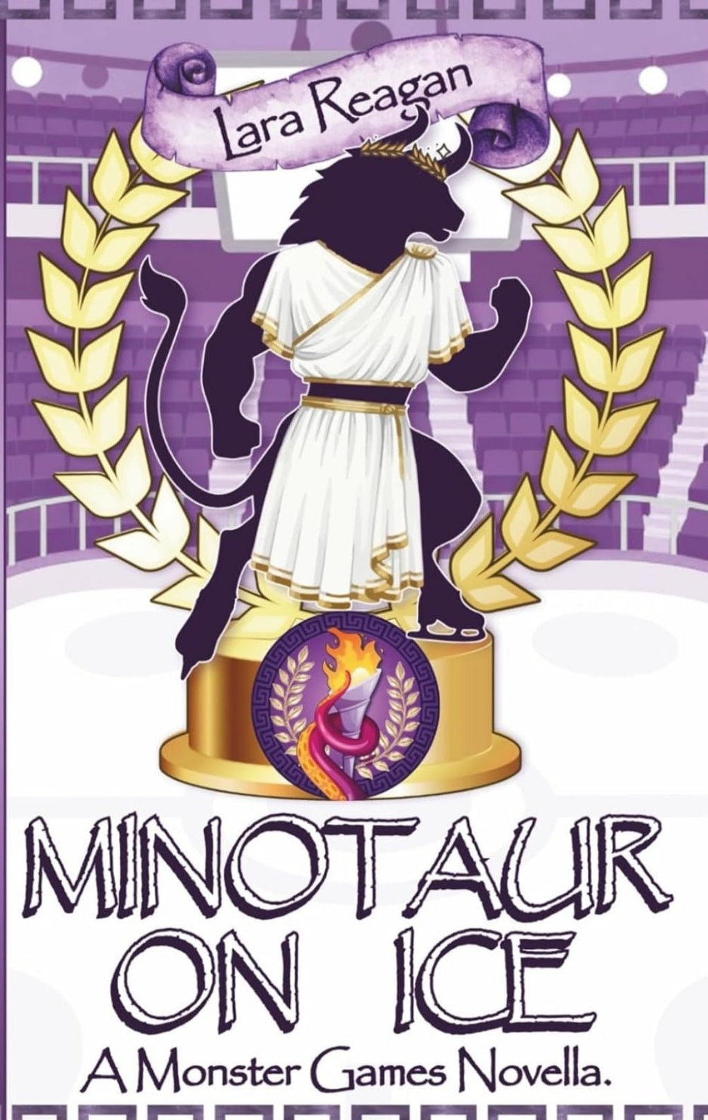 PREORDER • Minotaur on Ice • by Lara Reagan • Signed Paperbacks w/ SWAG - Monster Stuff Store
