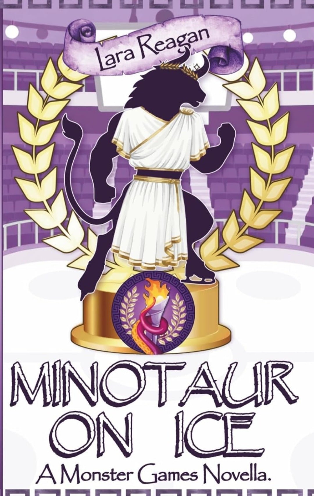 PREORDER • Minotaur on Ice • by Lara Reagan • Signed Paperbacks w/ SWAG - Monster Stuff Store