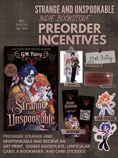 PREORDER • Strange & Unusual • by G.M. Fairy • February Release - Monster Stuff Store