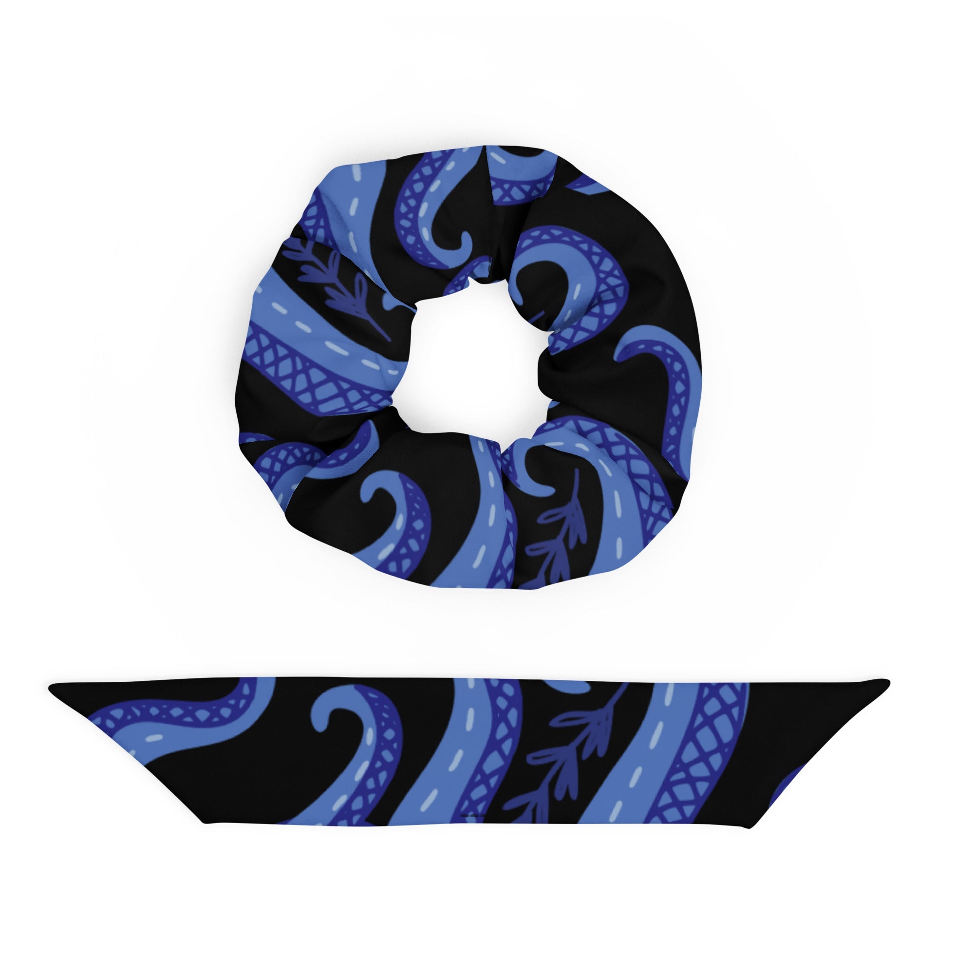 PREORDER Tentacle Lover Recycled Scrunchie - Monster Stuff Store