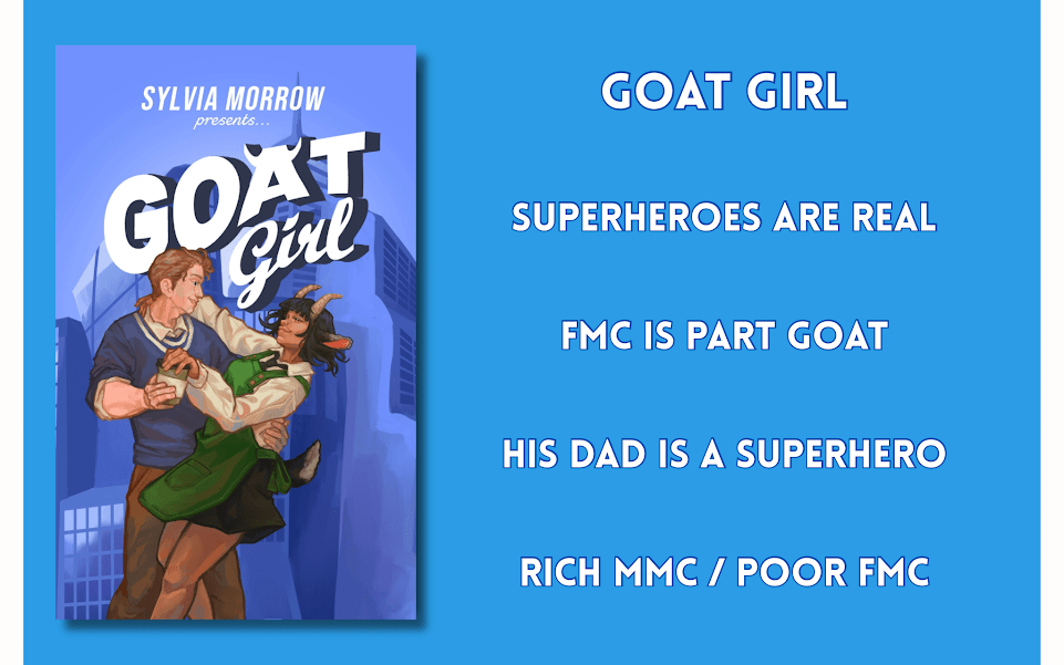 READY TO SHIP • Goat Girl • The Mashieverse Series • by Sylvia Morrow • Signed Paperbacks w/ Swag - Monster Stuff Store