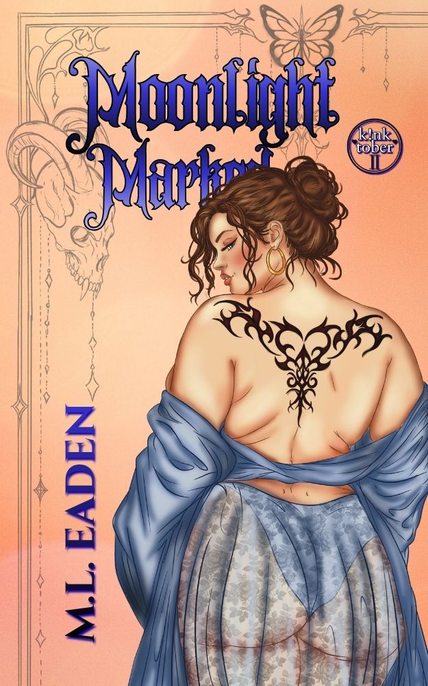 PREORDER • Midnight Marked • by M.L. Eaden • Signed Paperback + Bookmark • SFW or NSFW Cover Options