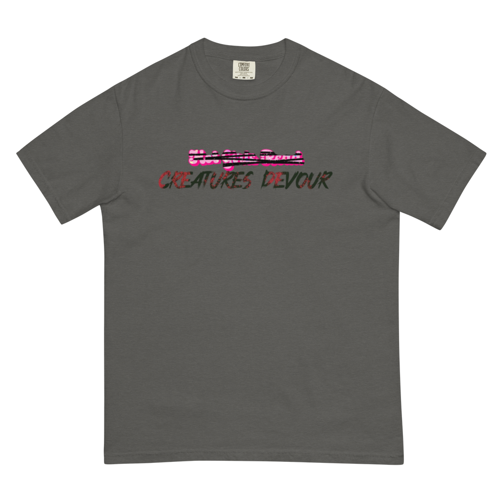 Hot Girls Read is Cancelled -> Creatures Devour is In • Comfort Colors • Tanks and Tees • S-3X