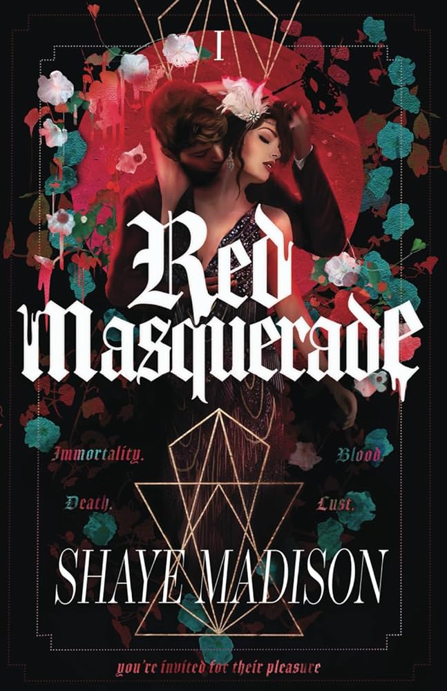 SIGNED Red Masquerade by Shaye Madison Paperback • Ready to Ship