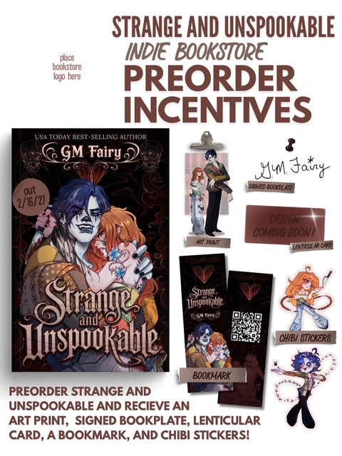 PREORDER • Strange & Unusual • by G.M. Fairy • February Release