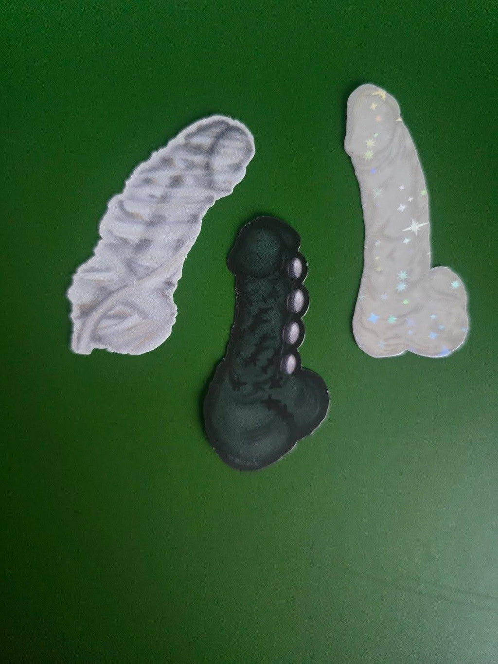 STICKERS Monster Marks Collection • NSFW Bookmarks • Exclusive Collection by Morally Greigerie x Monster Stuff Library