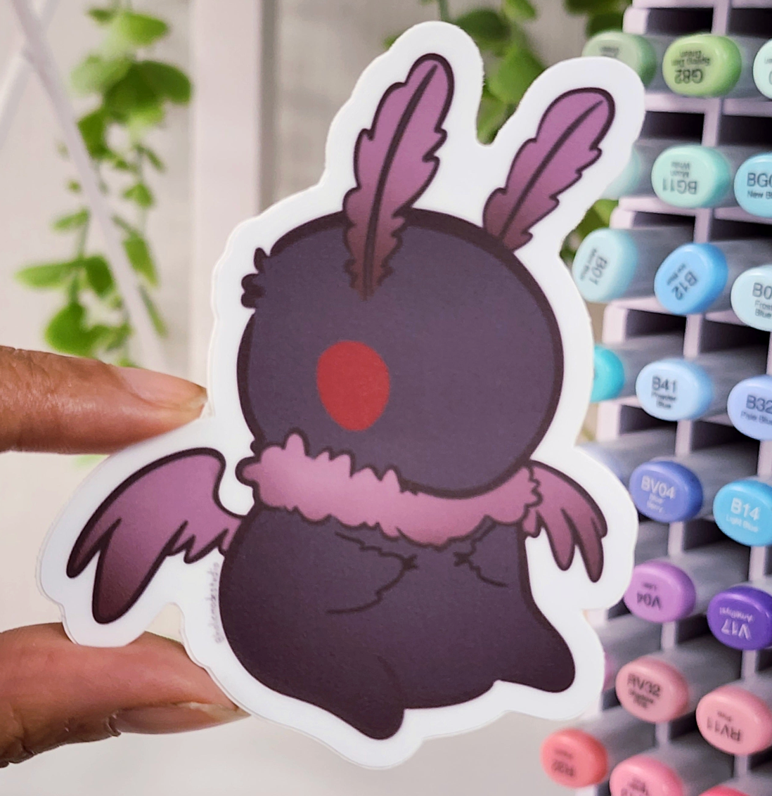 Baby Mothman Vinyl Sticker
